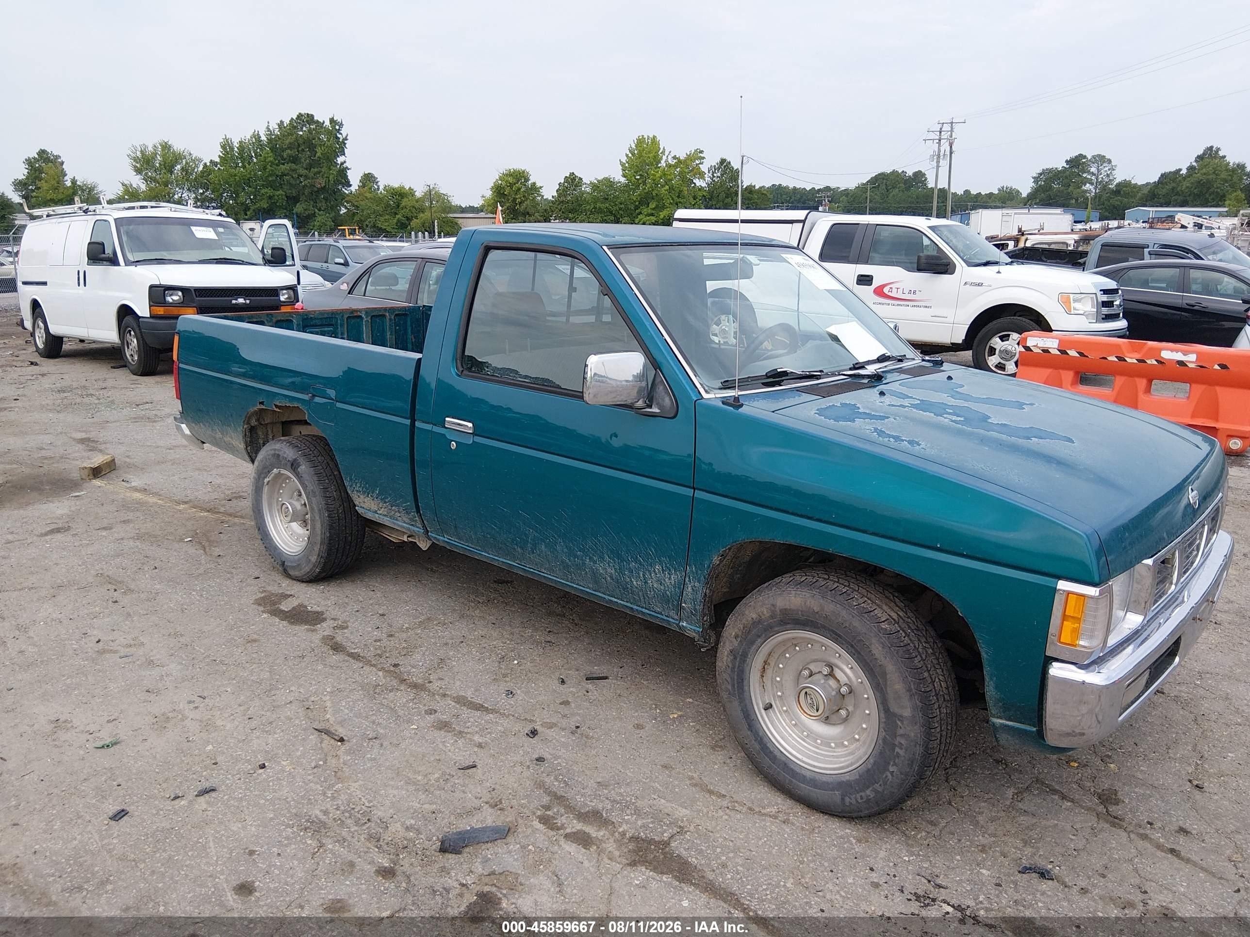 1997 Nissan 4x2 Truck Xe Зеленый vin: 1N6SD11S2VC370145
