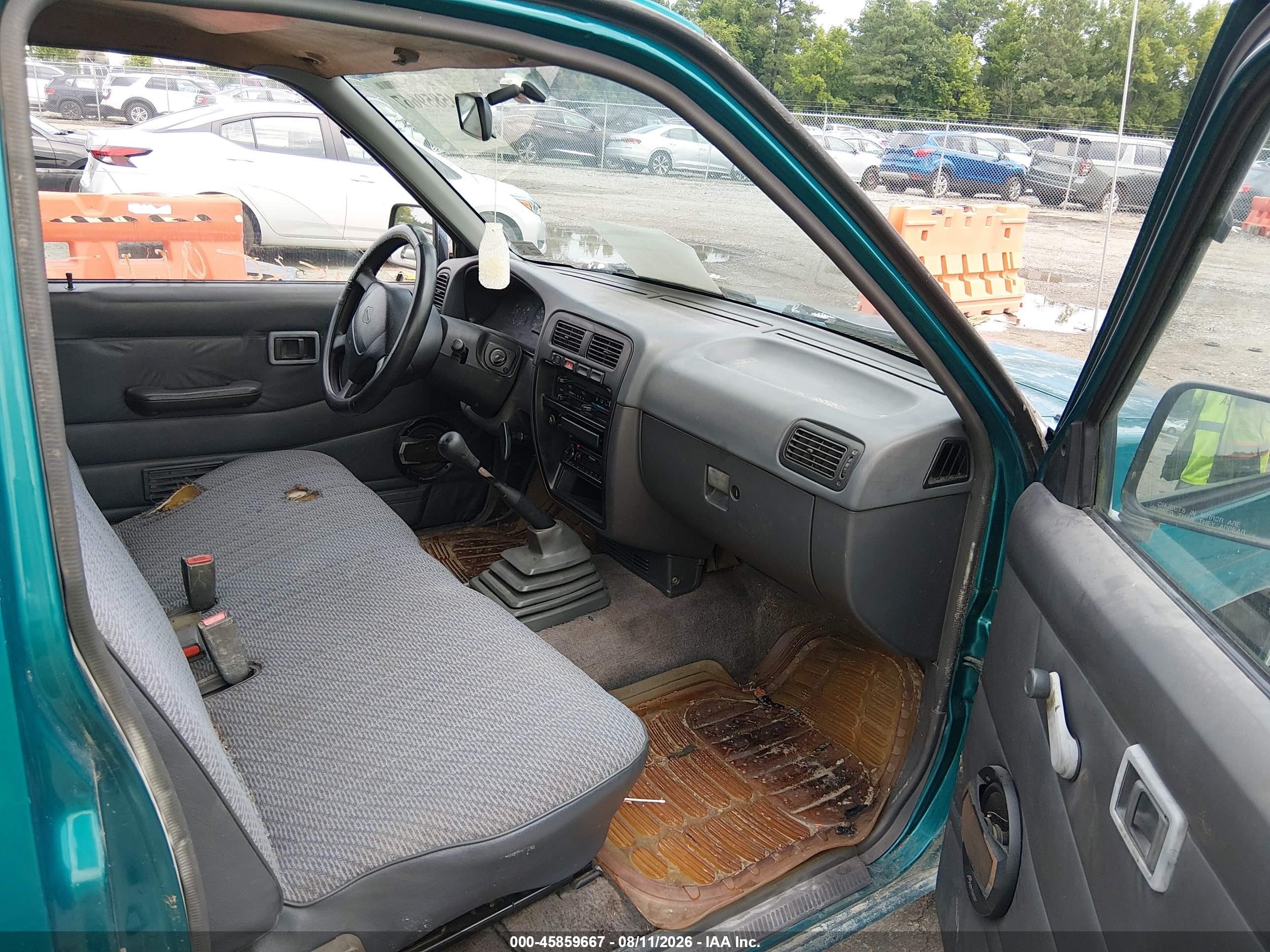 1997 Nissan 4x2 Truck Xe Green vin: 1N6SD11S2VC370145