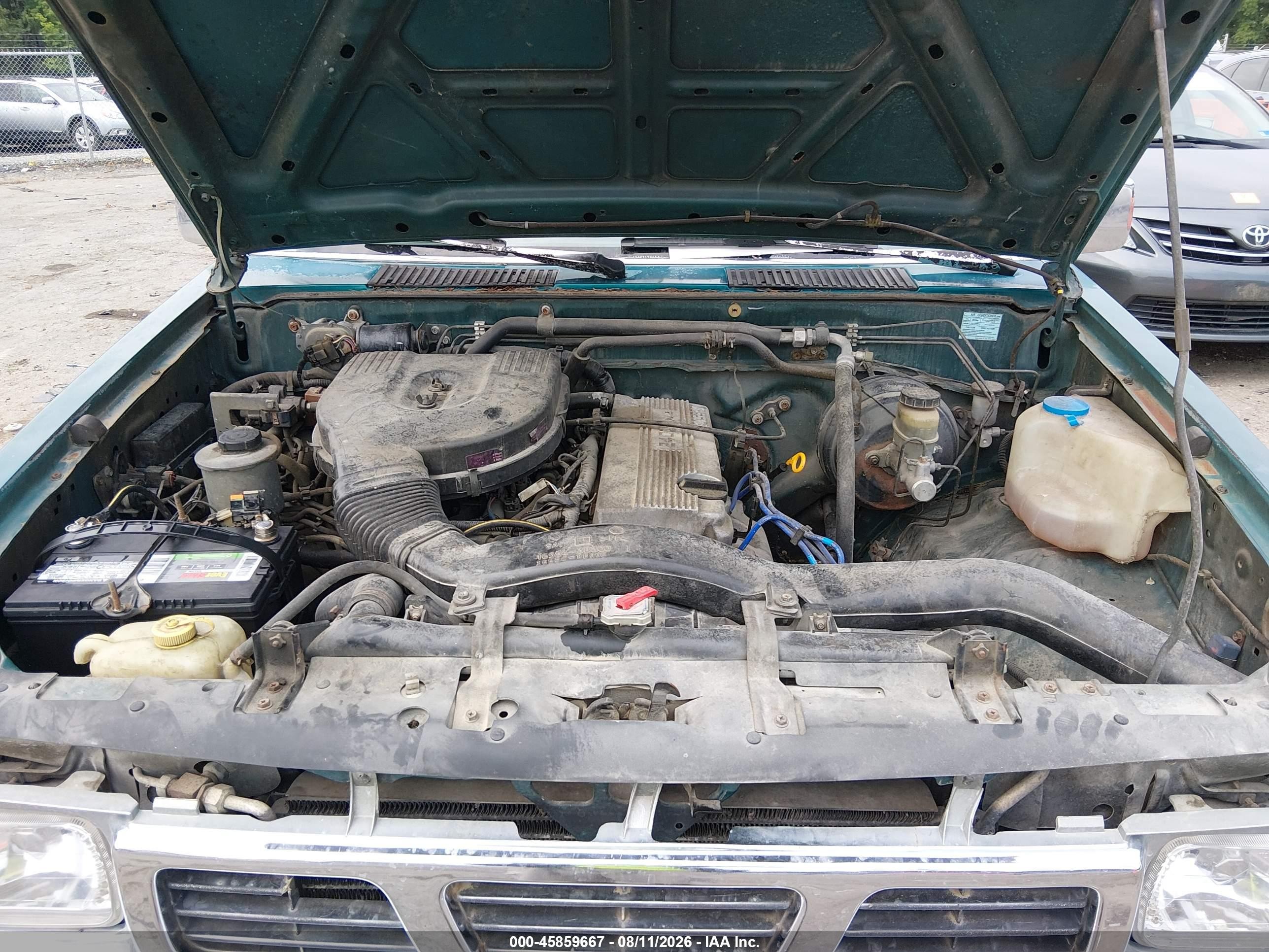 1997 Nissan 4x2 Truck Xe Green vin: 1N6SD11S2VC370145