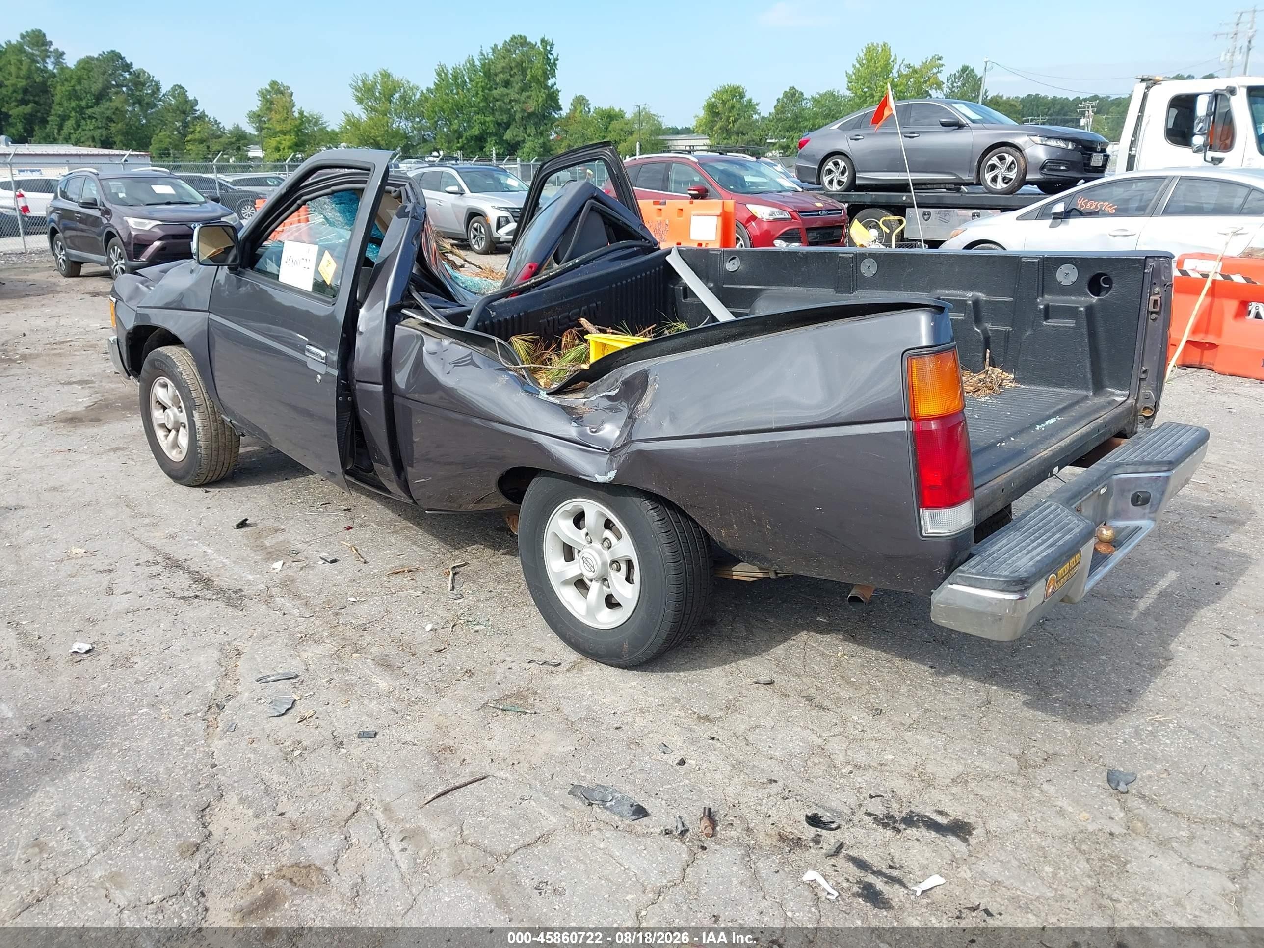 1997 Nissan 4x2 Truck Xe Gray vin: 1N6SD11S2VC387754