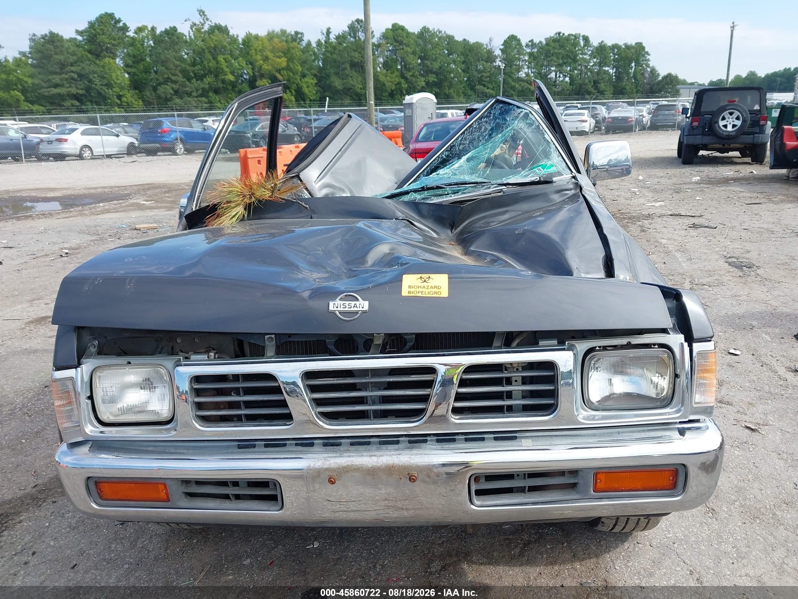 1997 Nissan 4x2 Truck Xe Gray vin: 1N6SD11S2VC387754