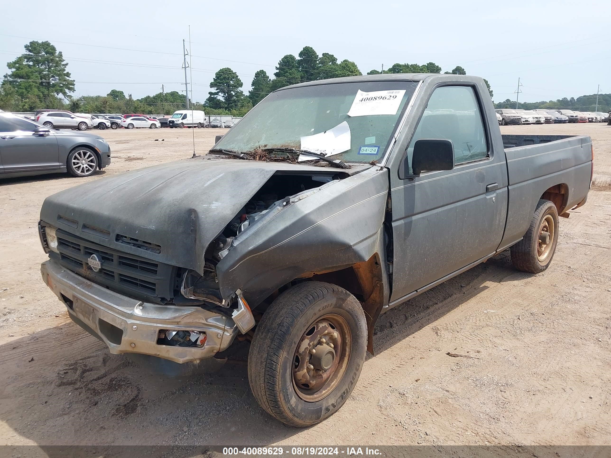 1991 Nissan Truck Short Wheelbase Серый vin: 1N6SD11S3MC397188
