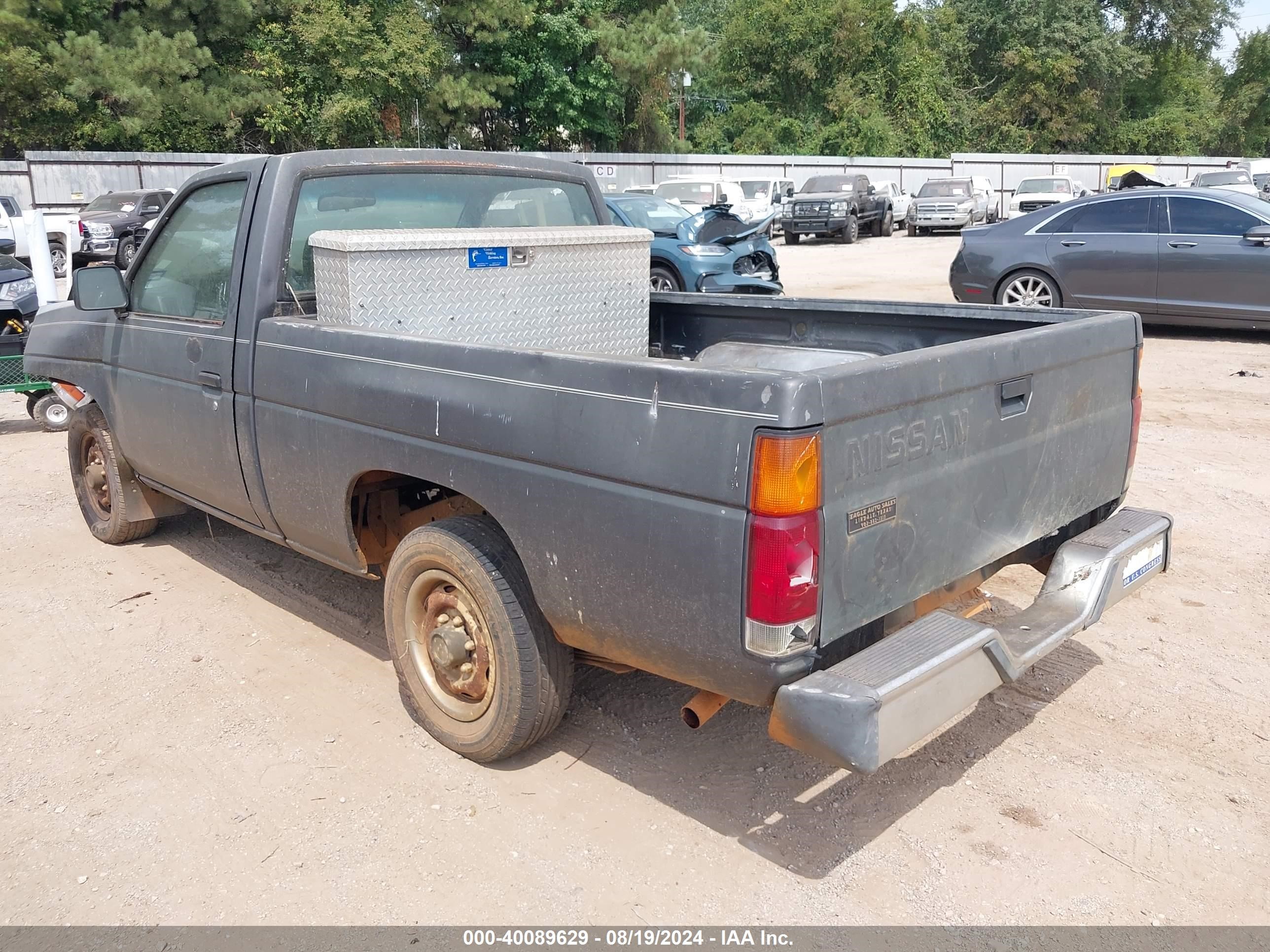 1991 Nissan Truck Short Wheelbase Серый vin: 1N6SD11S3MC397188