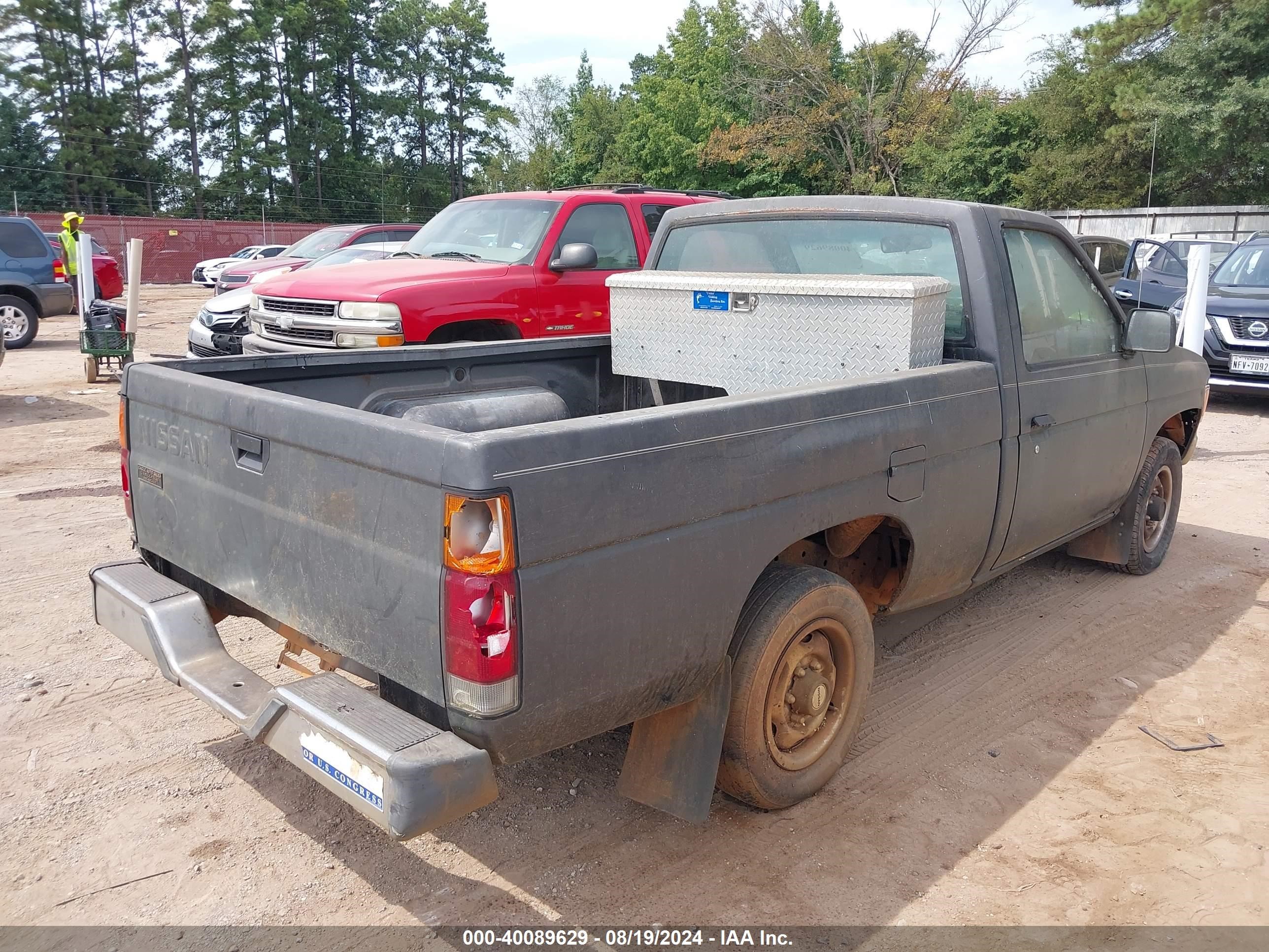 1991 Nissan Truck Short Wheelbase Серый vin: 1N6SD11S3MC397188