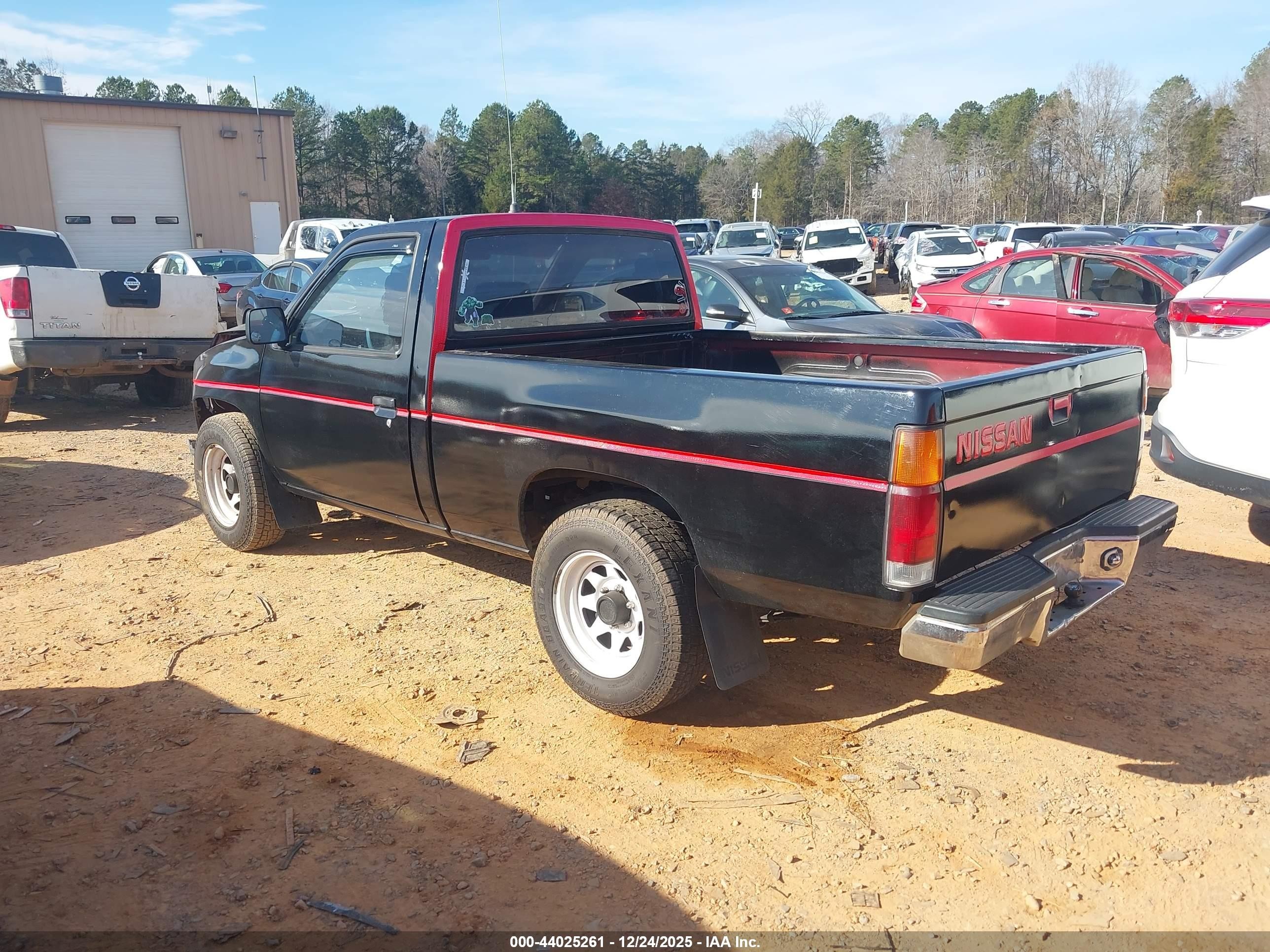 1991 Nissan Truck Short Wheelbase Черный vin: 1N6SD11S3MC412661