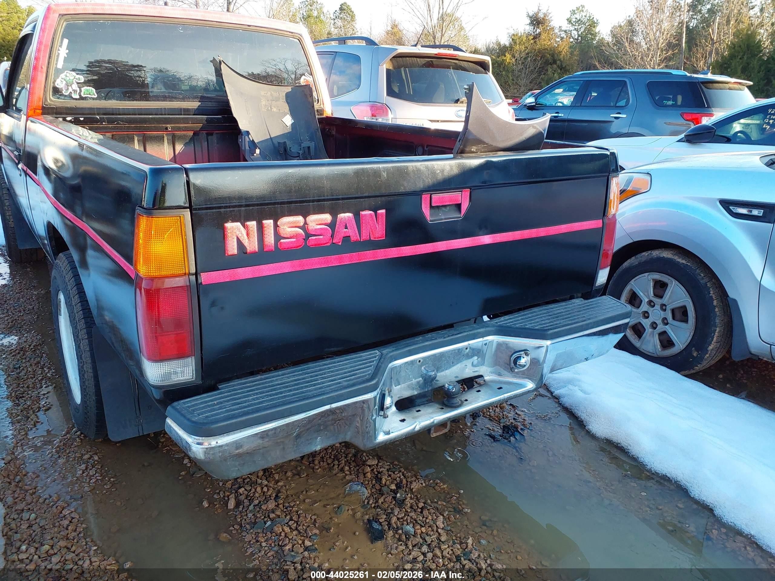 1991 Nissan Truck Short Wheelbase Черный vin: 1N6SD11S3MC412661