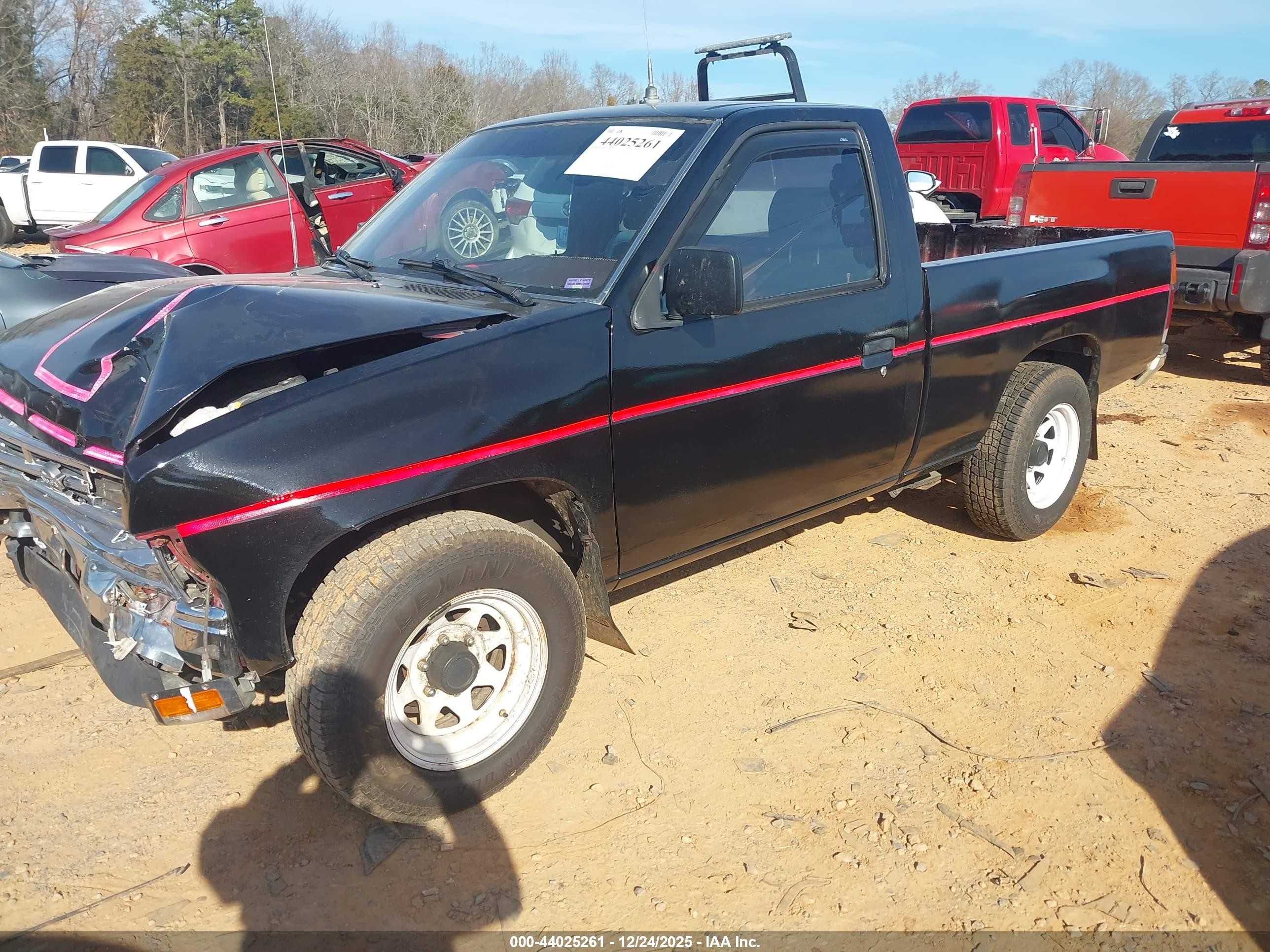 1991 Nissan Truck Short Wheelbase Черный vin: 1N6SD11S3MC412661