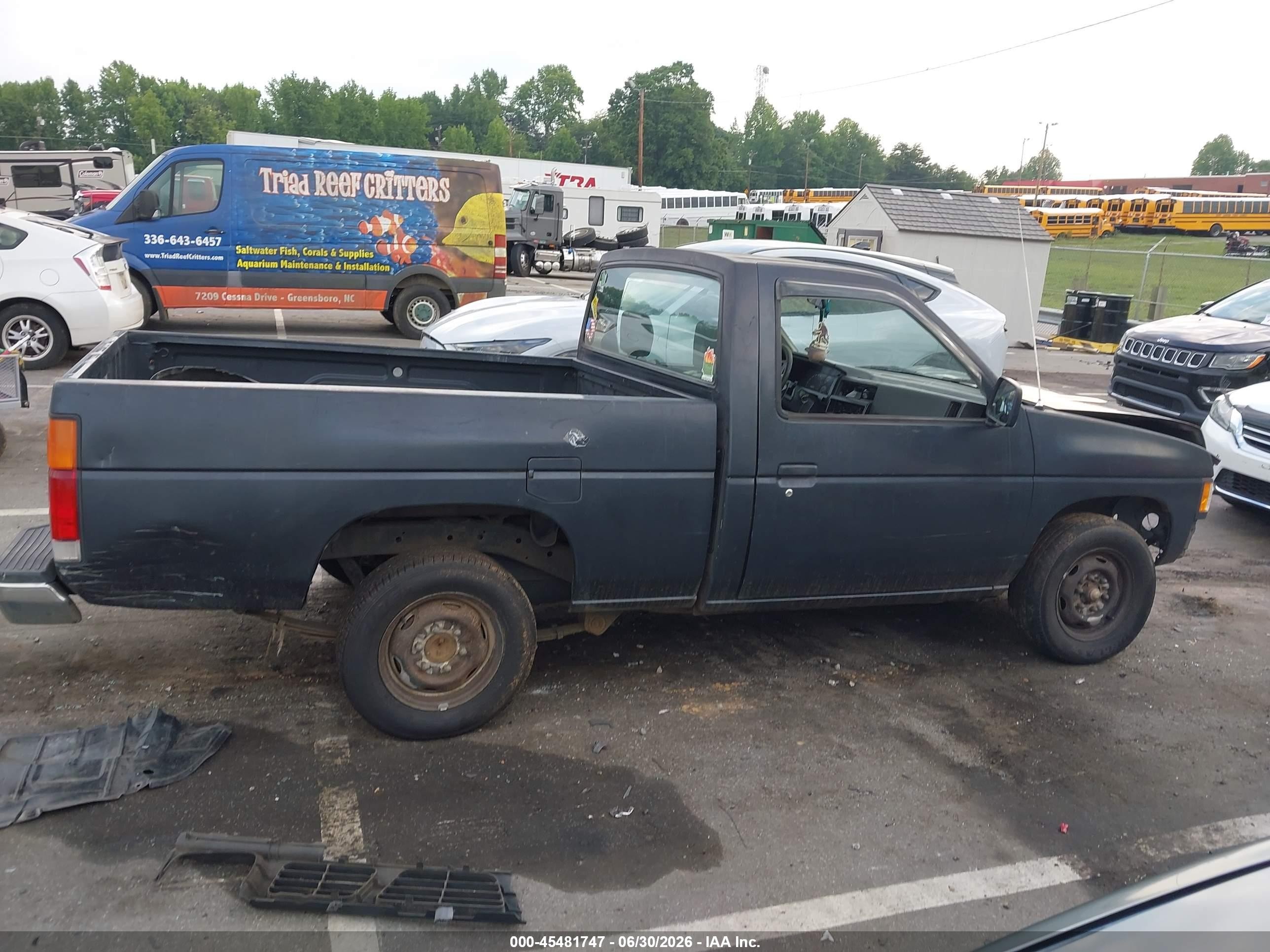 1993 Nissan Truck Short Wheelbase Black vin: 1N6SD11S3PC440805