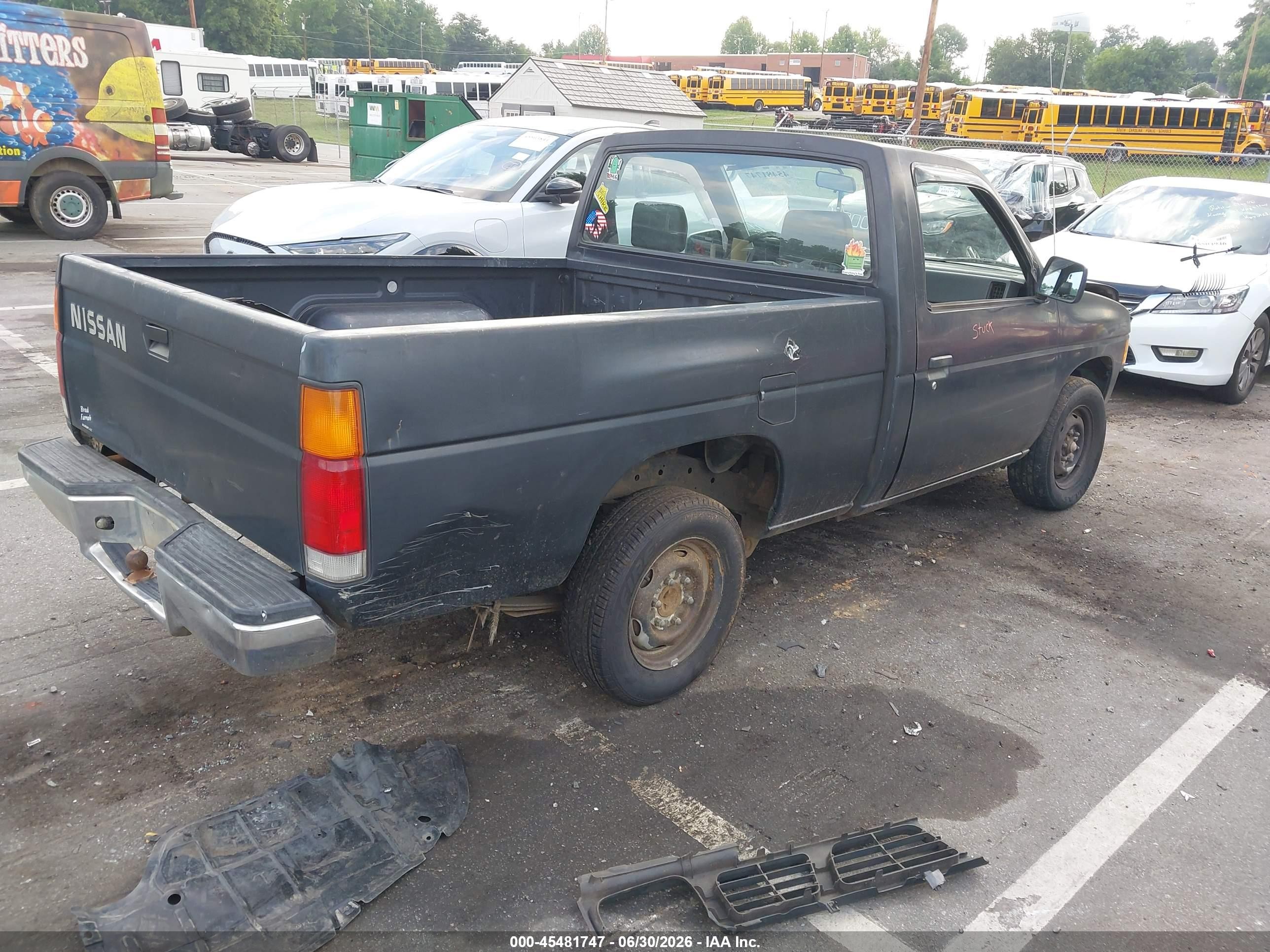 1993 Nissan Truck Short Wheelbase Black vin: 1N6SD11S3PC440805