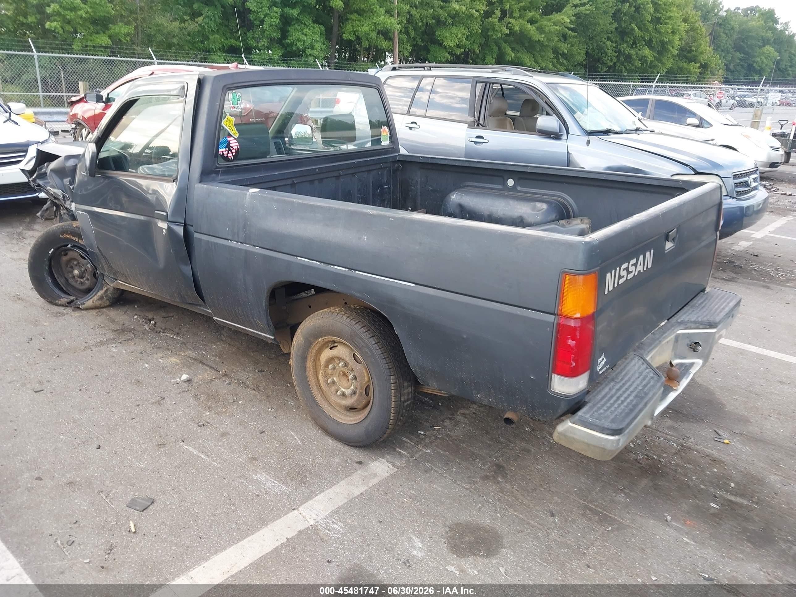 1993 Nissan Truck Short Wheelbase Black vin: 1N6SD11S3PC440805
