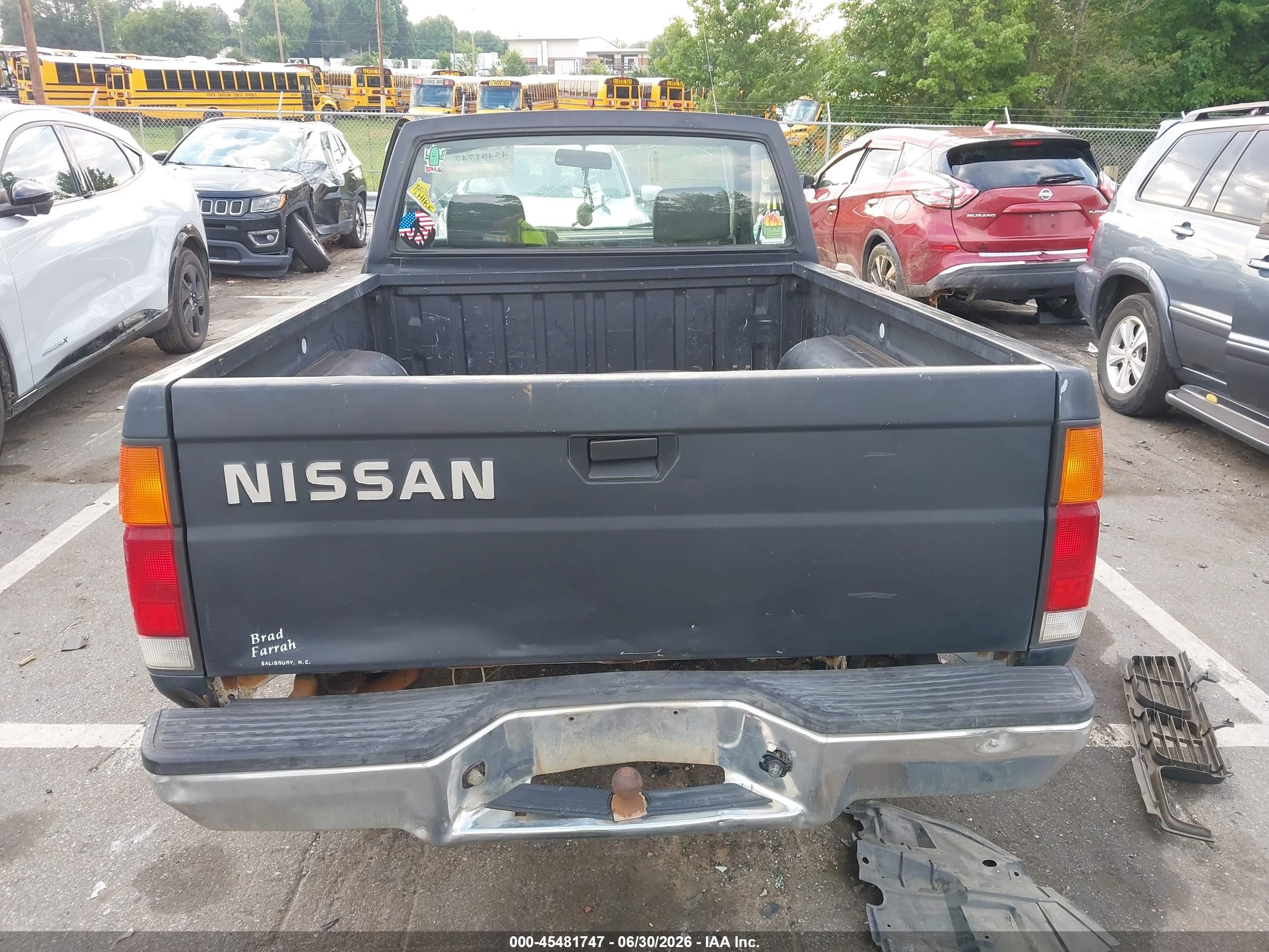 1993 Nissan Truck Short Wheelbase Black vin: 1N6SD11S3PC440805