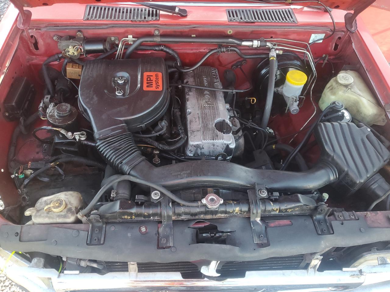 1995 Nissan Truck Base Red vin: 1N6SD11S3SC363541