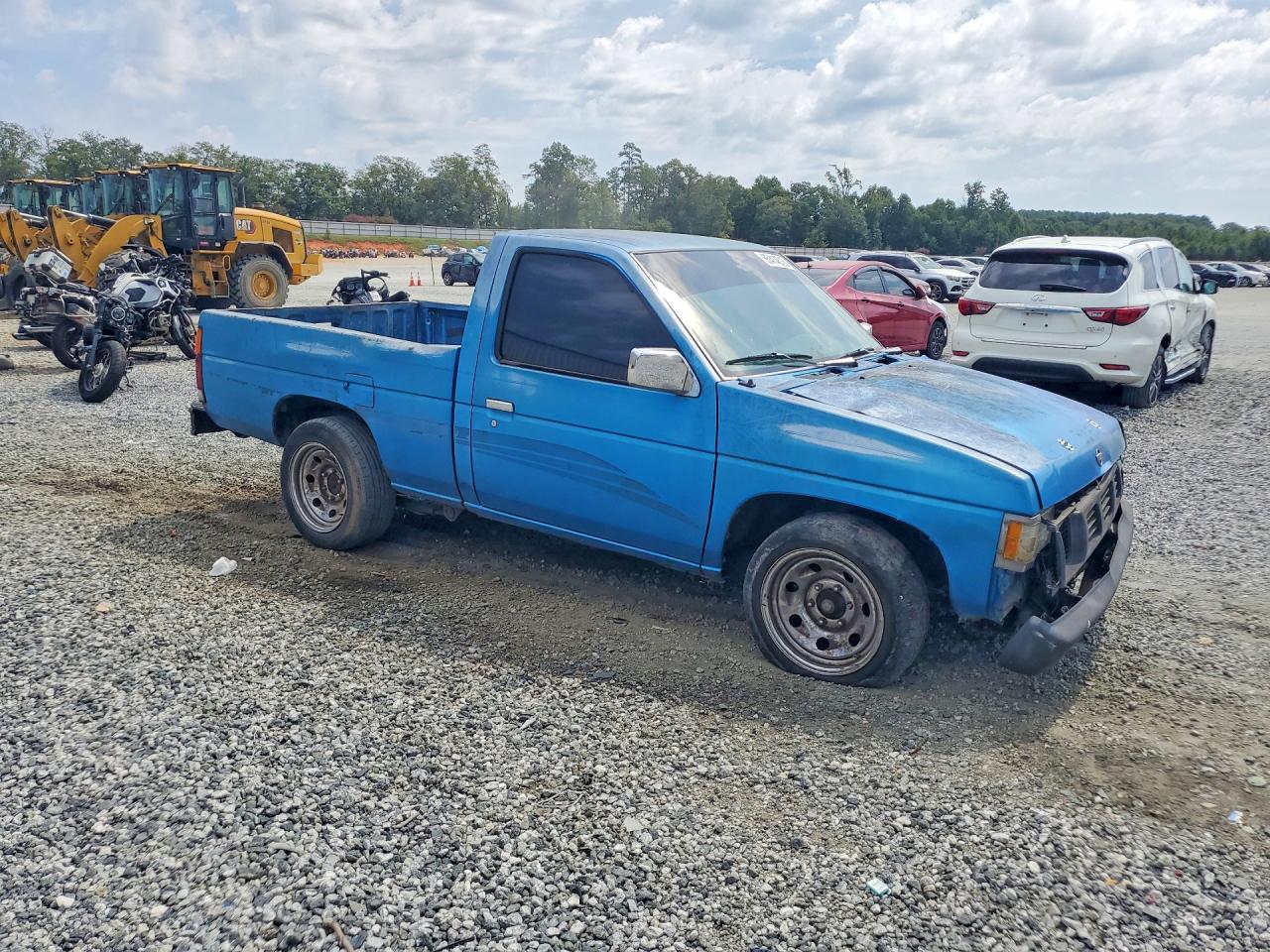 1995 Nissan Truck Base Blue vin: 1N6SD11S3SC406422