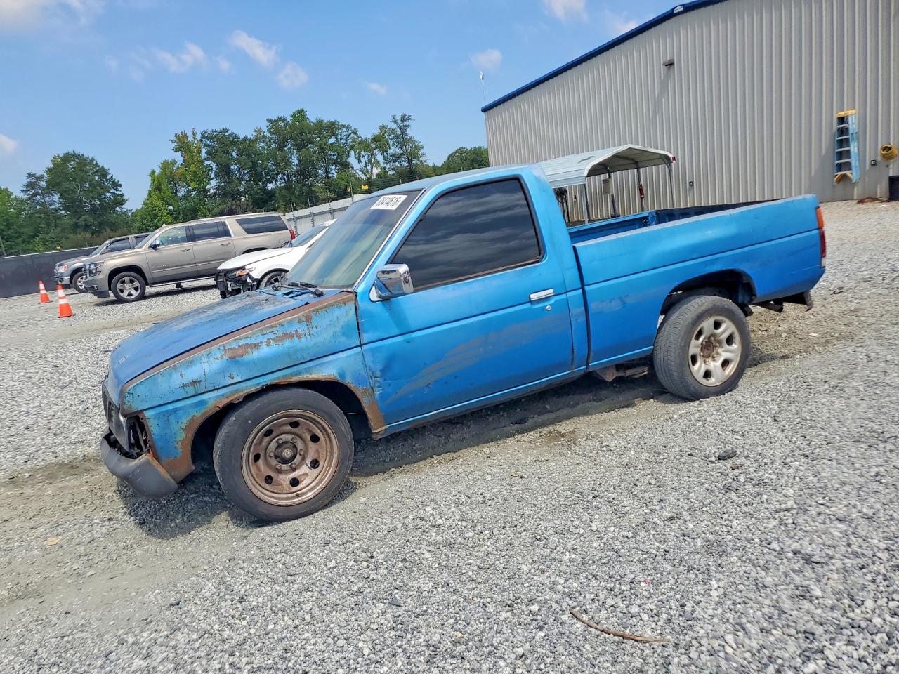 1995 Nissan Truck Base Blue vin: 1N6SD11S3SC406422