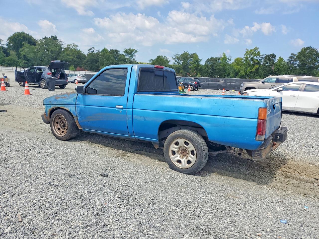 1995 Nissan Truck Base Blue vin: 1N6SD11S3SC406422