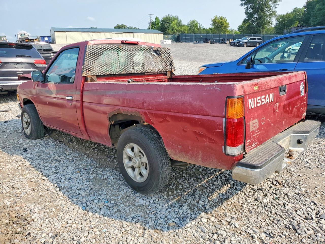 1997 Nissan Truck Base Maroon vin: 1N6SD11S3VC320788
