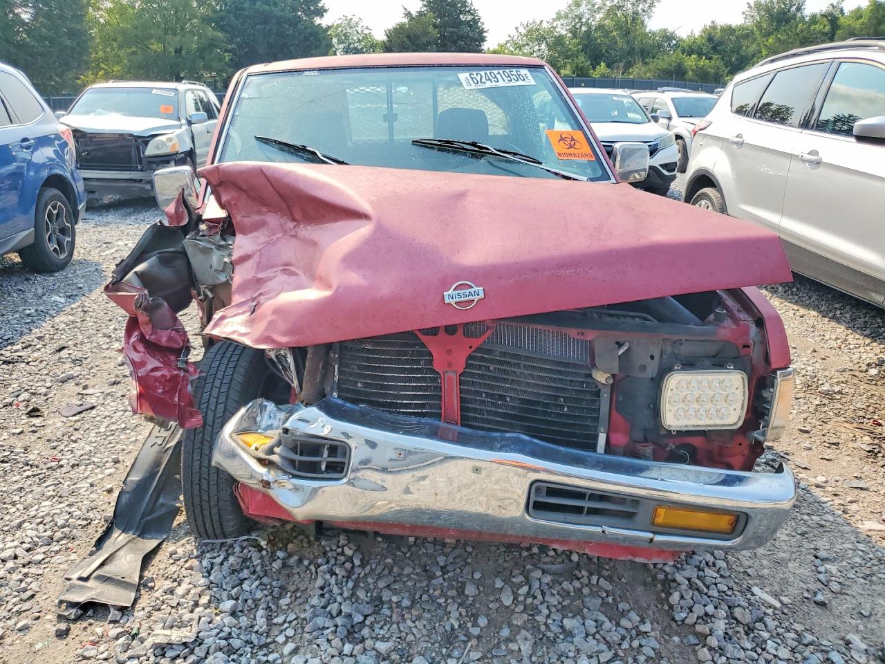 1997 Nissan Truck Base Maroon vin: 1N6SD11S3VC320788