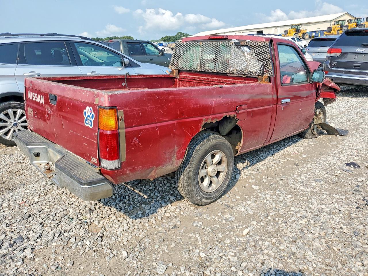 1997 Nissan Truck Base Maroon vin: 1N6SD11S3VC320788