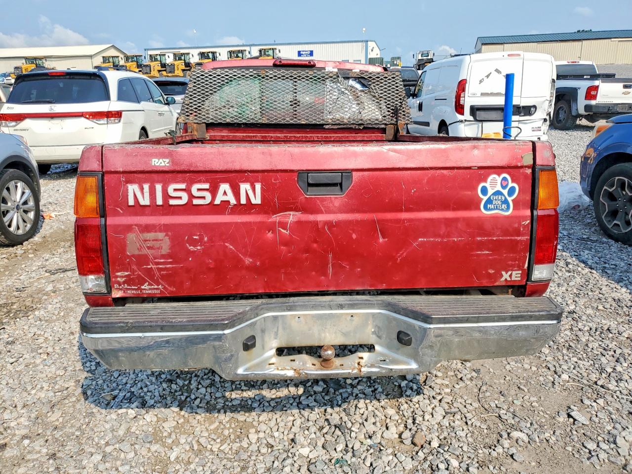 1997 Nissan Truck Base Maroon vin: 1N6SD11S3VC320788