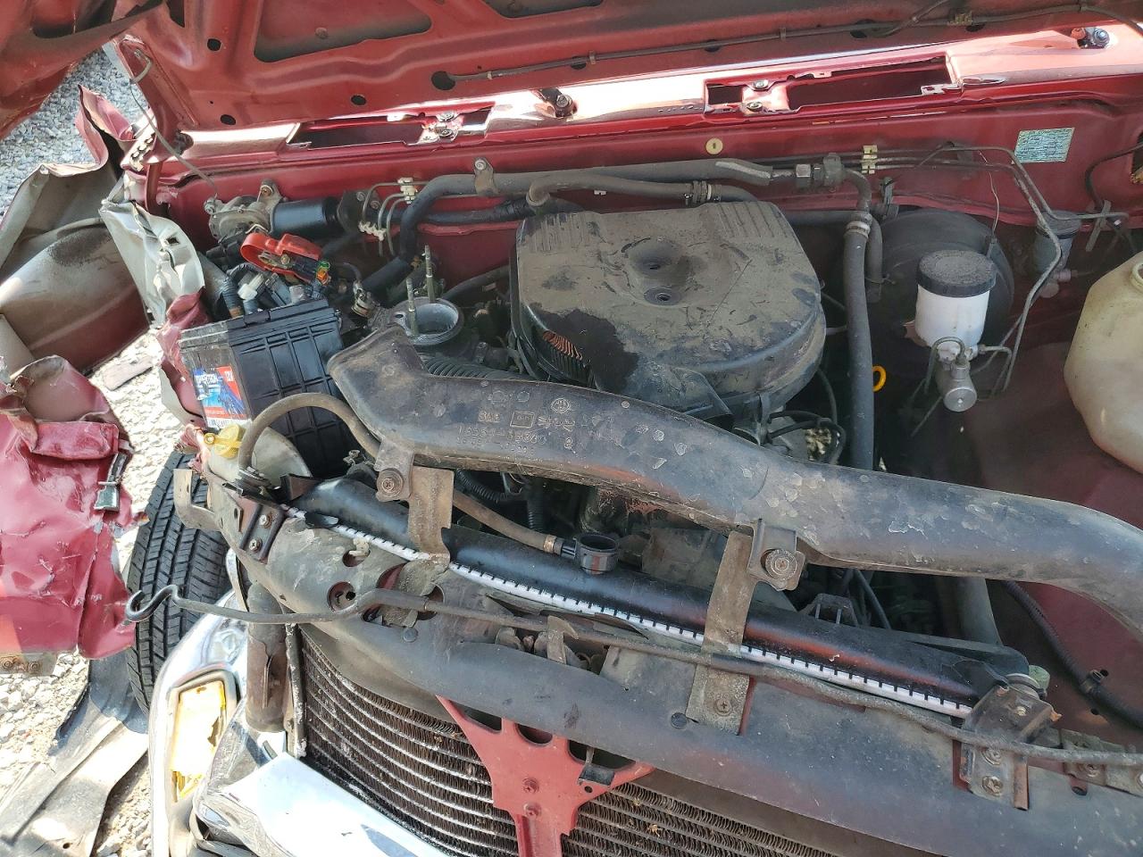 1997 Nissan Truck Base Maroon vin: 1N6SD11S3VC320788