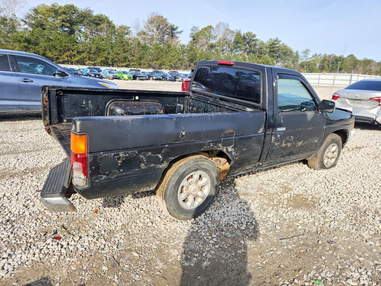 1997 Nissan Truck Base Black vin: 1N6SD11S3VC398486