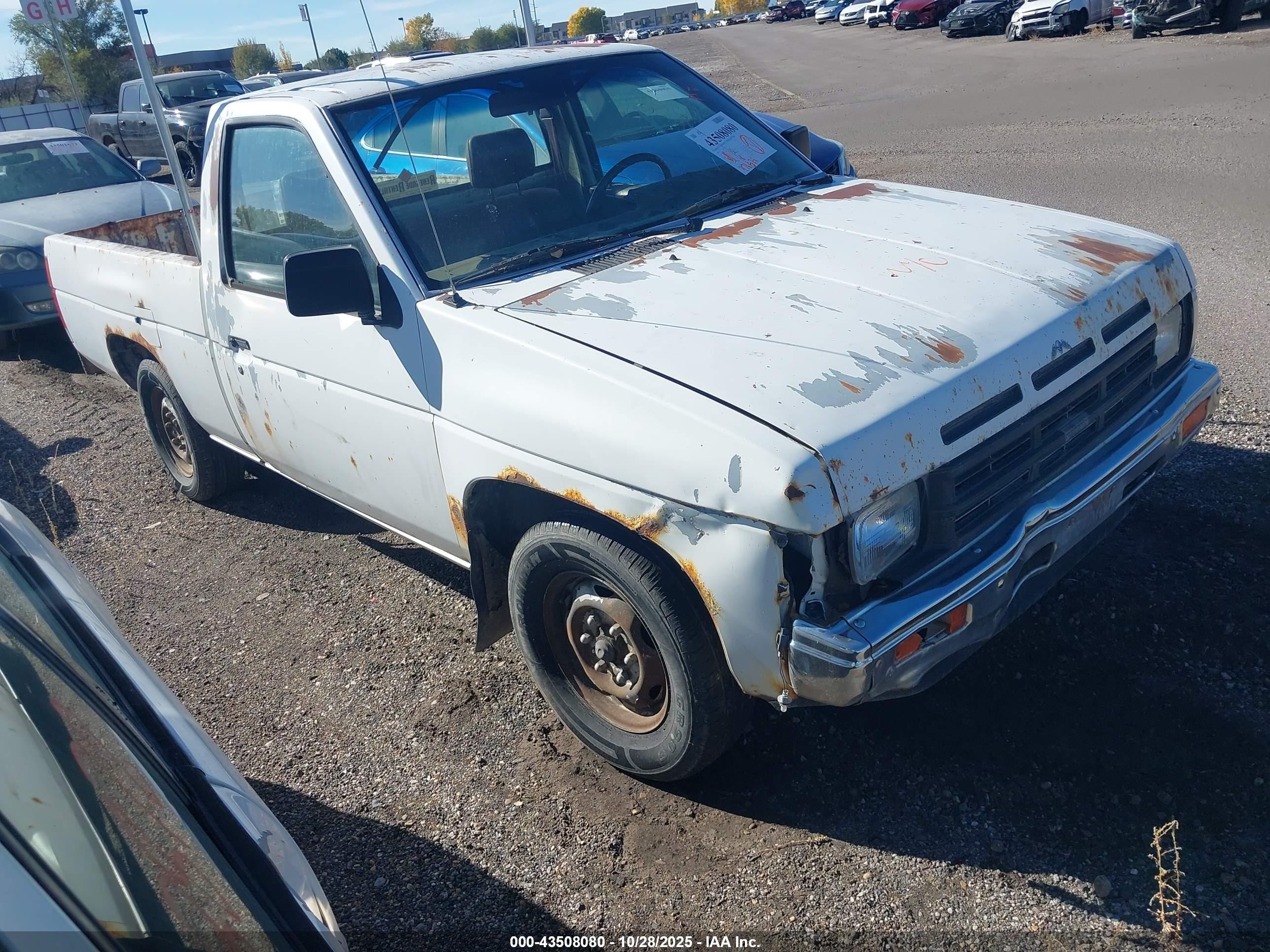 1990 Nissan D21 Short Bed Белый vin: 1N6SD11S4LC350539