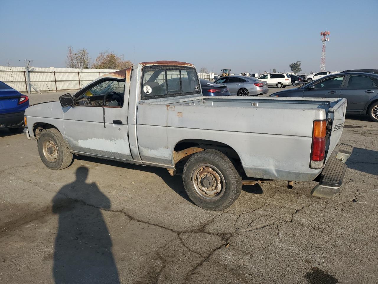 1991 Nissan Truck Short Wheelbase Silver vin: 1N6SD11S4MC306509