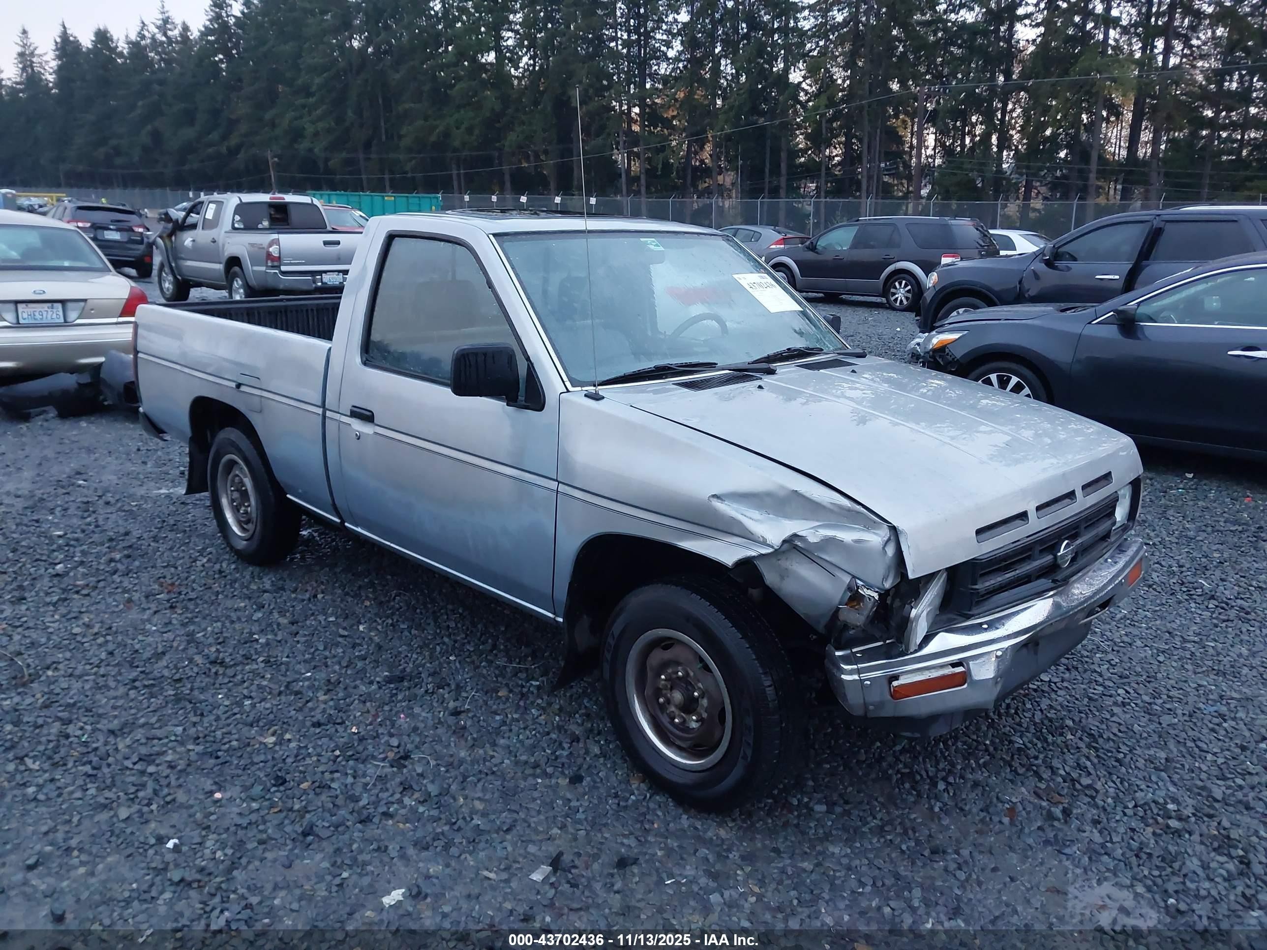 1991 Nissan Truck Short Wheelbase Light Blue vin: 1N6SD11S4MC327229