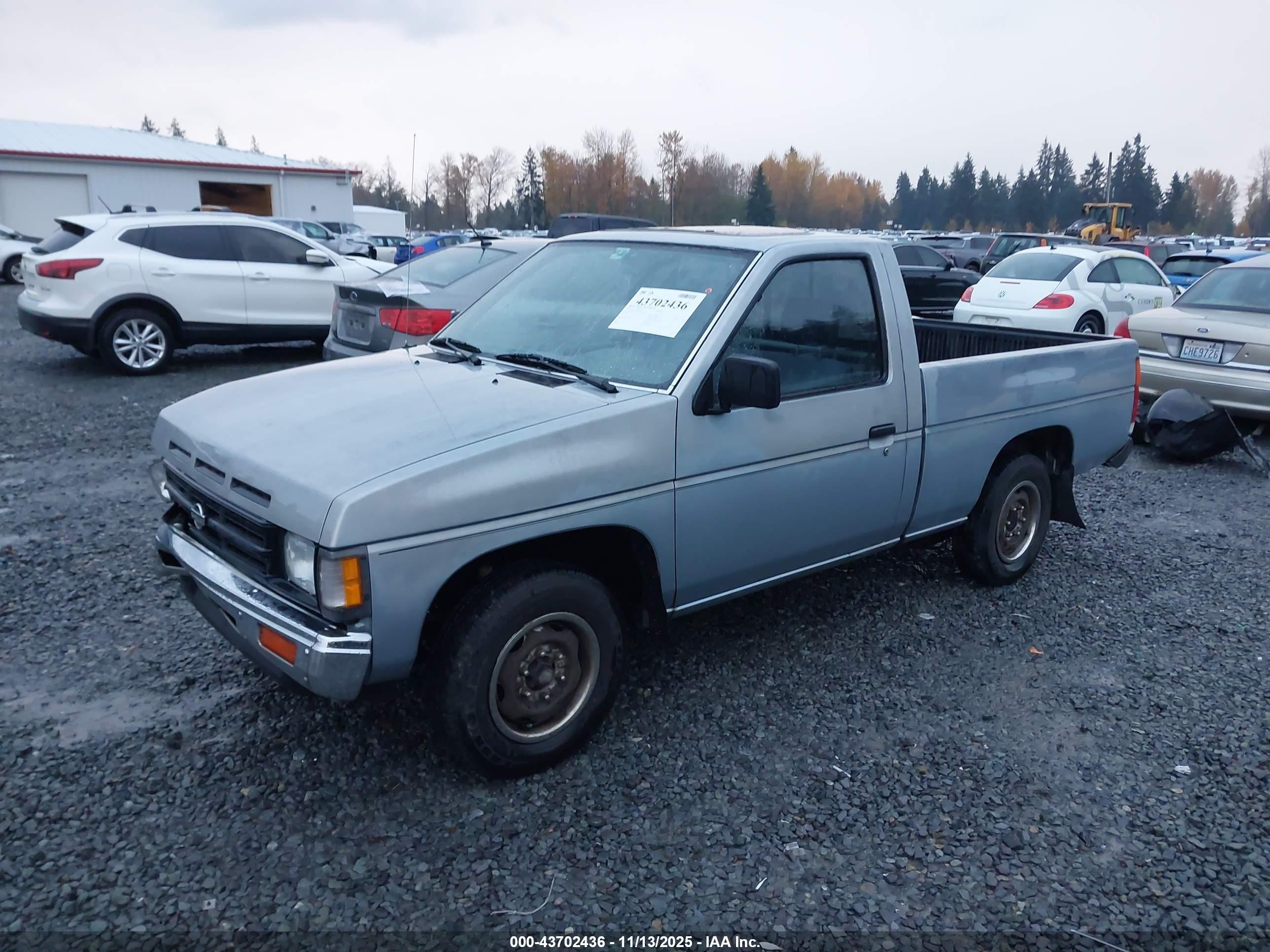 1991 Nissan Truck Short Wheelbase Light Blue vin: 1N6SD11S4MC327229