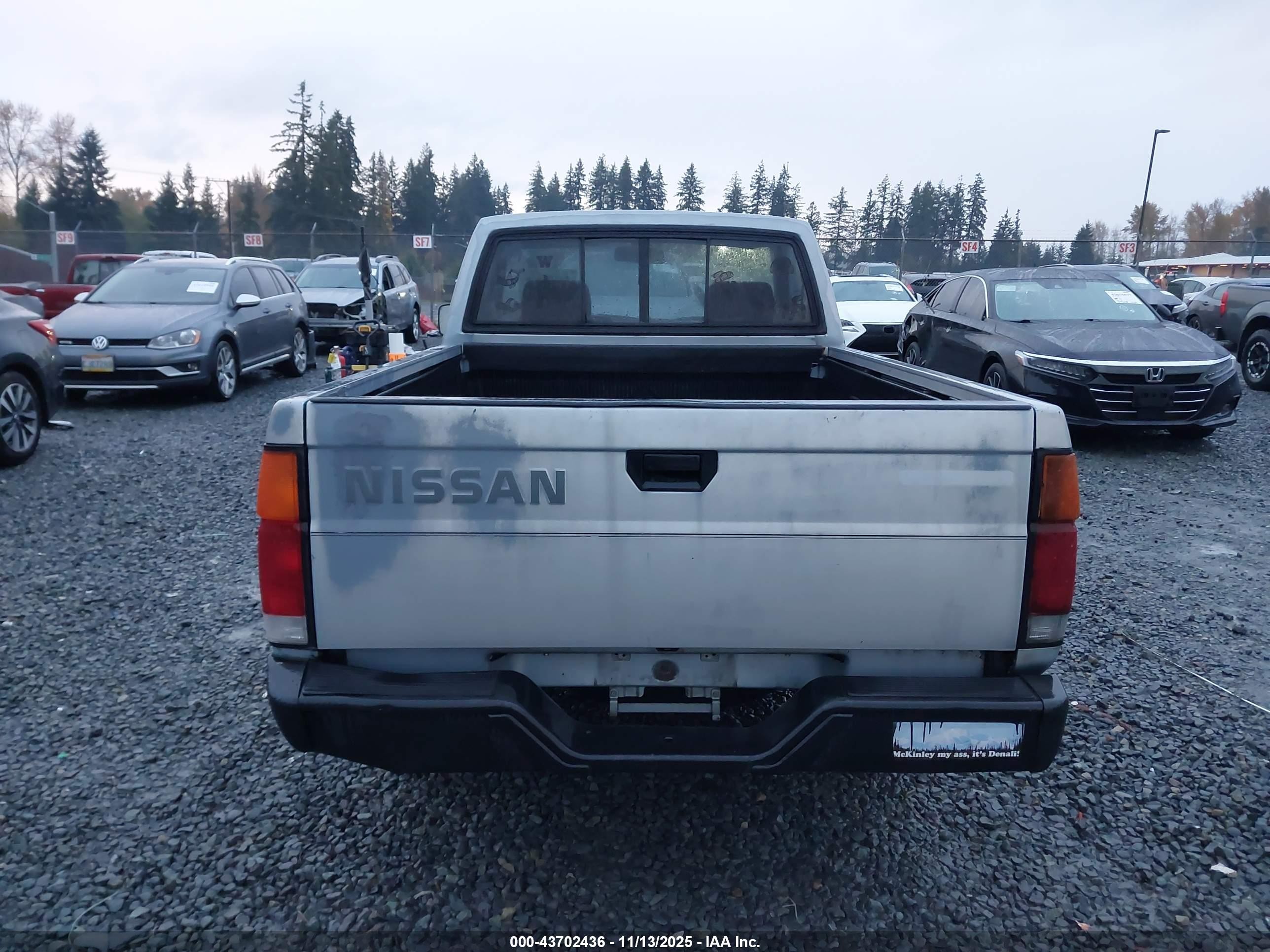 1991 Nissan Truck Short Wheelbase Light Blue vin: 1N6SD11S4MC327229