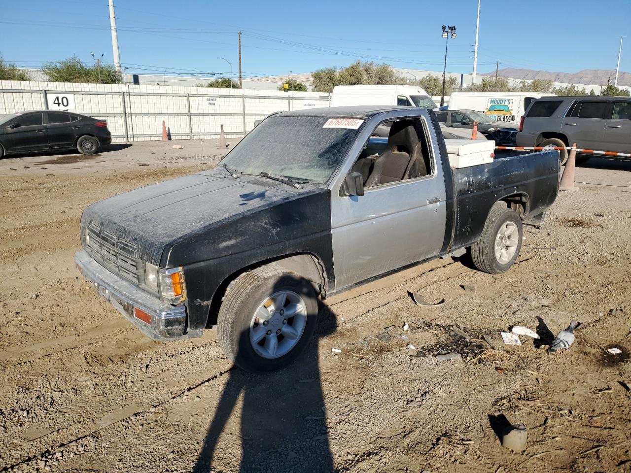 1991 Nissan Truck Short Wheelbase Black vin: 1N6SD11S4MC380237
