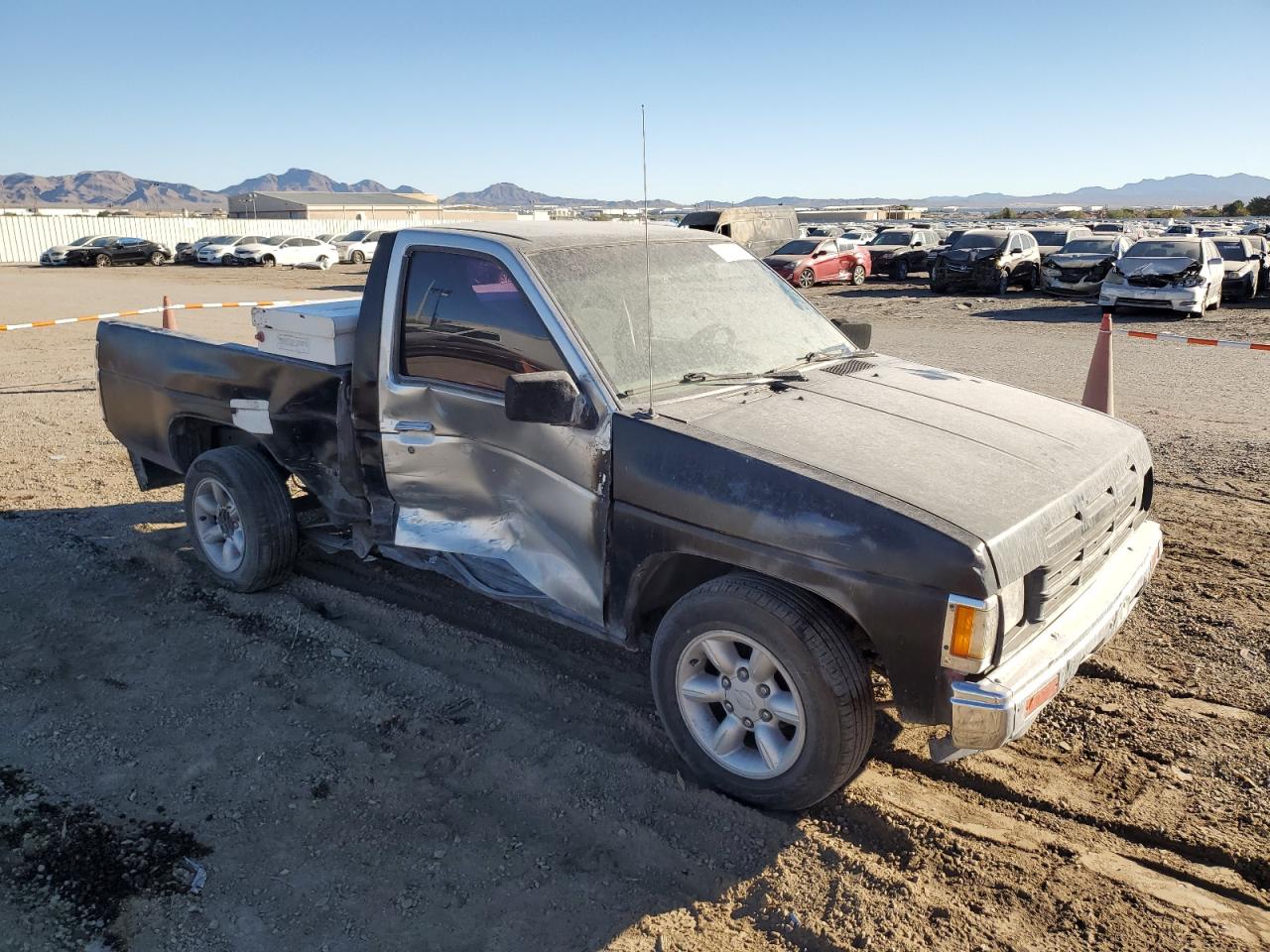 1991 Nissan Truck Short Wheelbase Black vin: 1N6SD11S4MC380237
