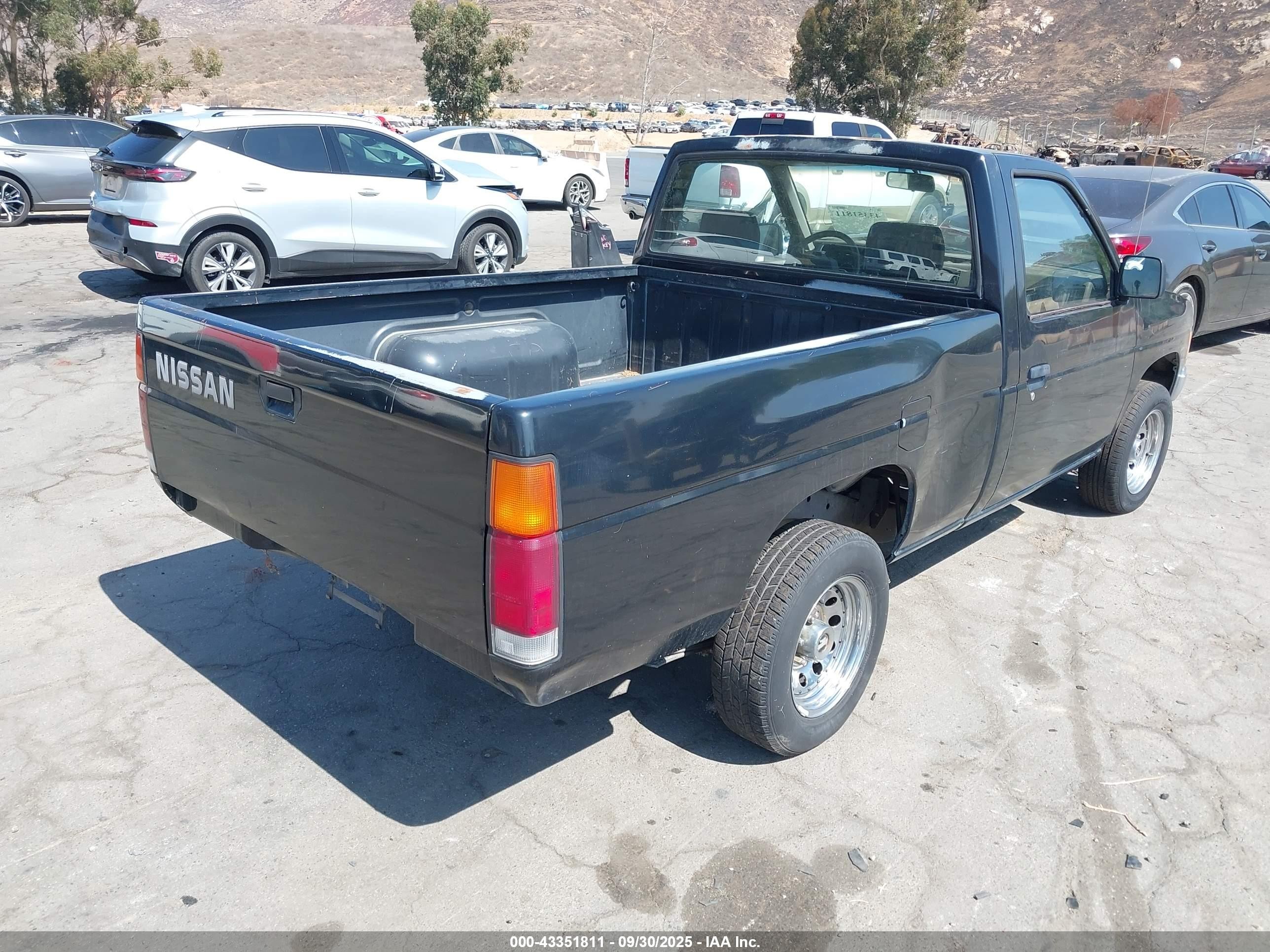 1991 Nissan Truck Short Wheelbase Black vin: 1N6SD11S4MC402687
