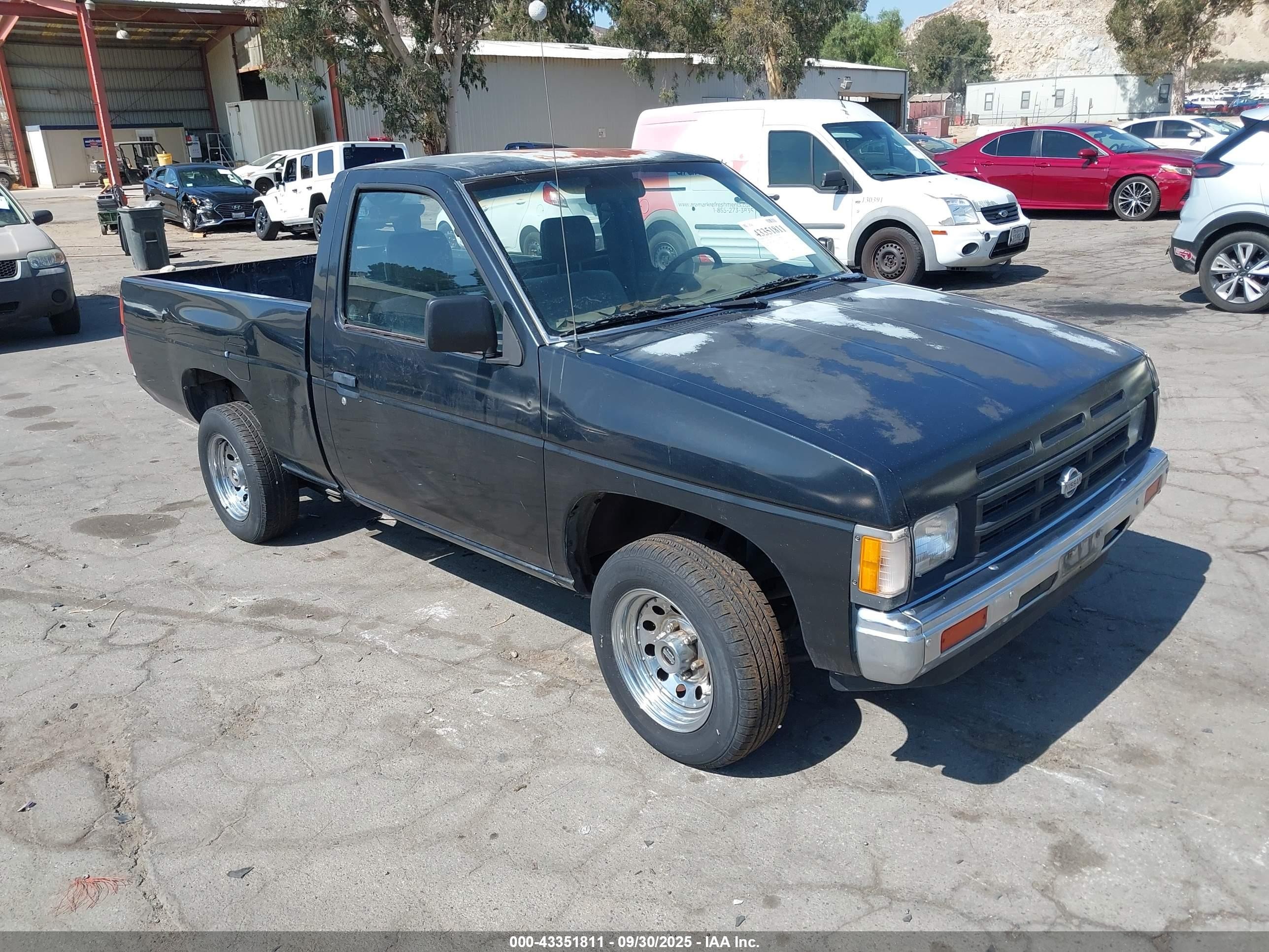 1991 Nissan Truck Short Wheelbase Black vin: 1N6SD11S4MC402687