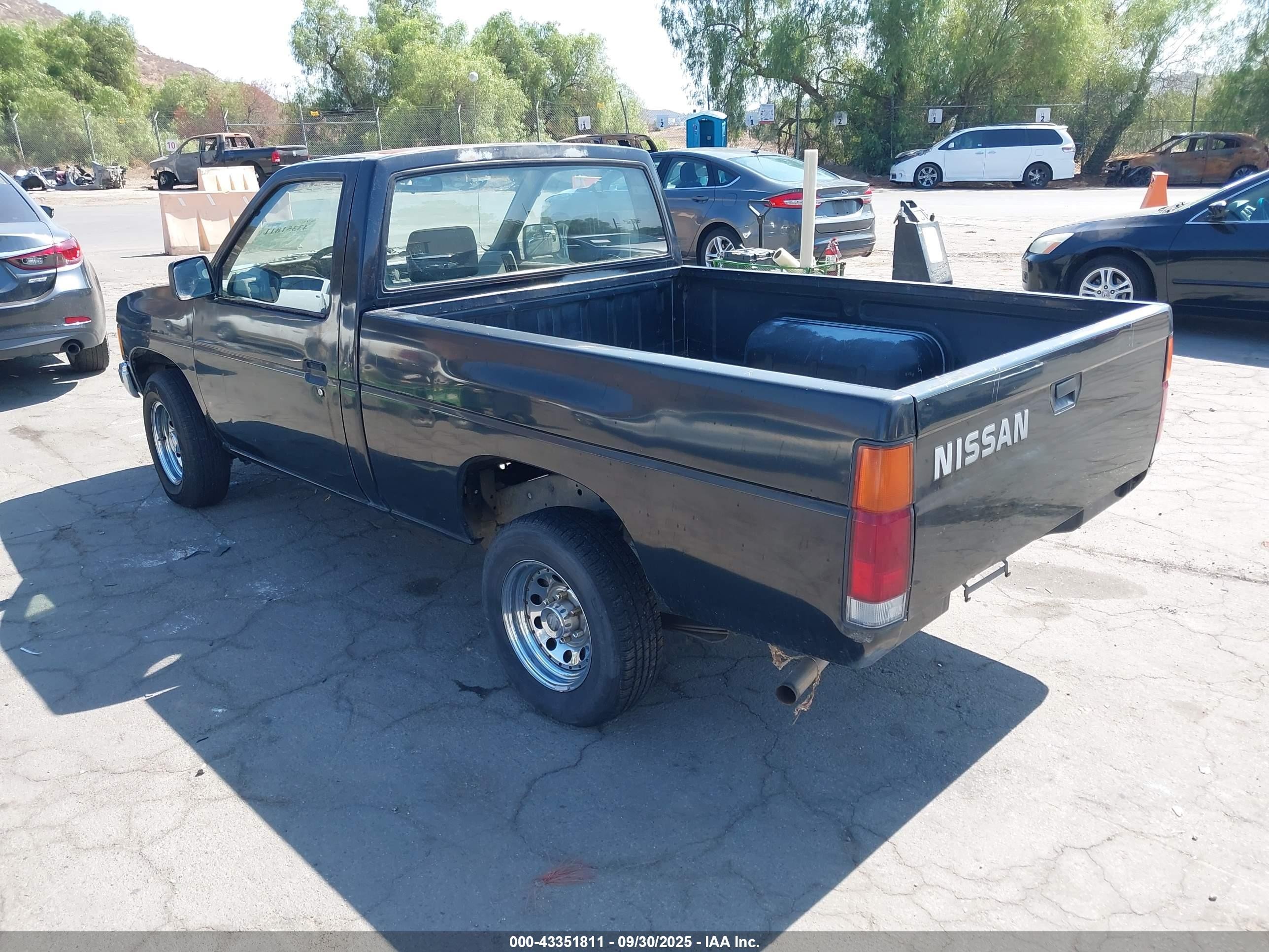 1991 Nissan Truck Short Wheelbase Black vin: 1N6SD11S4MC402687