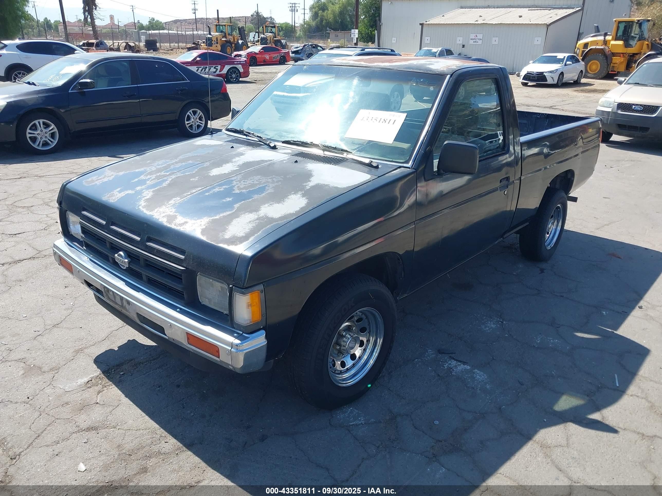 1991 Nissan Truck Short Wheelbase Black vin: 1N6SD11S4MC402687
