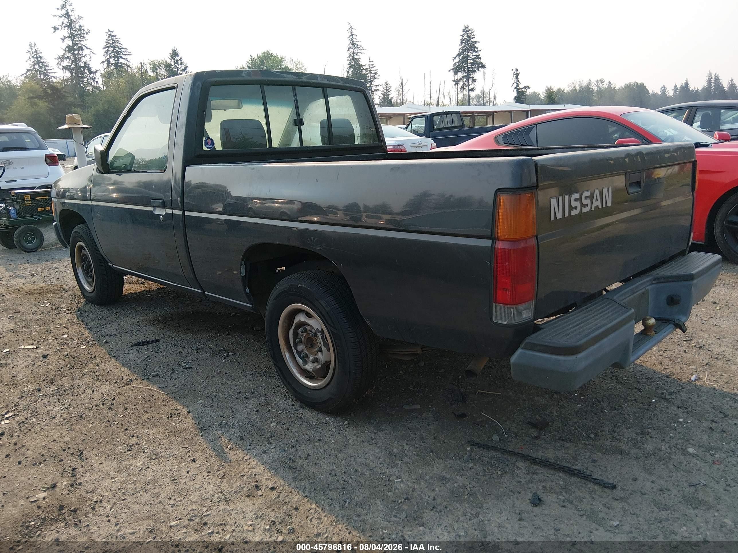1993 Nissan Truck Short Wheelbase Gray vin: 1N6SD11S4PC408770