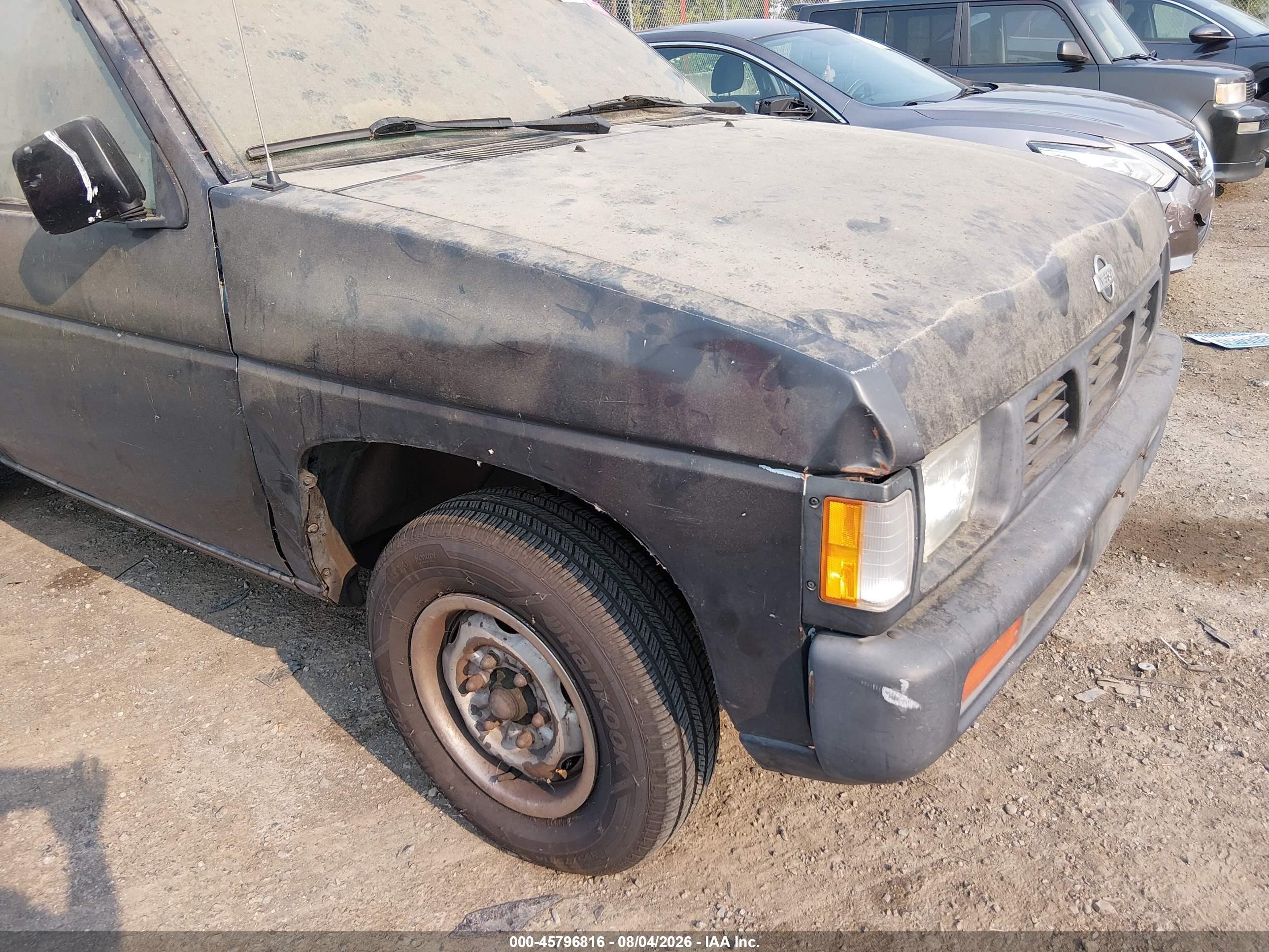1993 Nissan Truck Short Wheelbase Gray vin: 1N6SD11S4PC408770