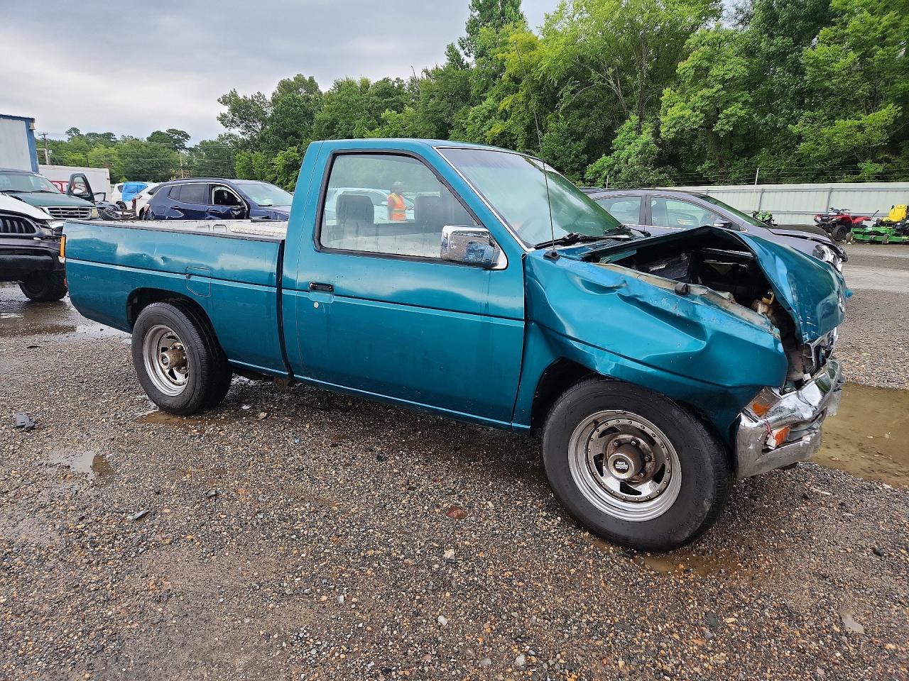 1995 Nissan Truck E/xe Teal vin: 1N6SD11S4SC470985