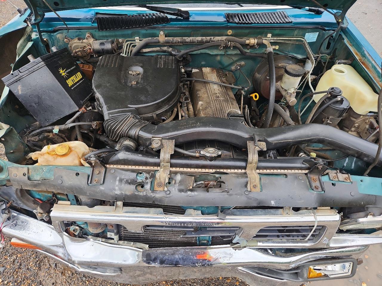 1995 Nissan Truck E/xe Teal vin: 1N6SD11S4SC470985