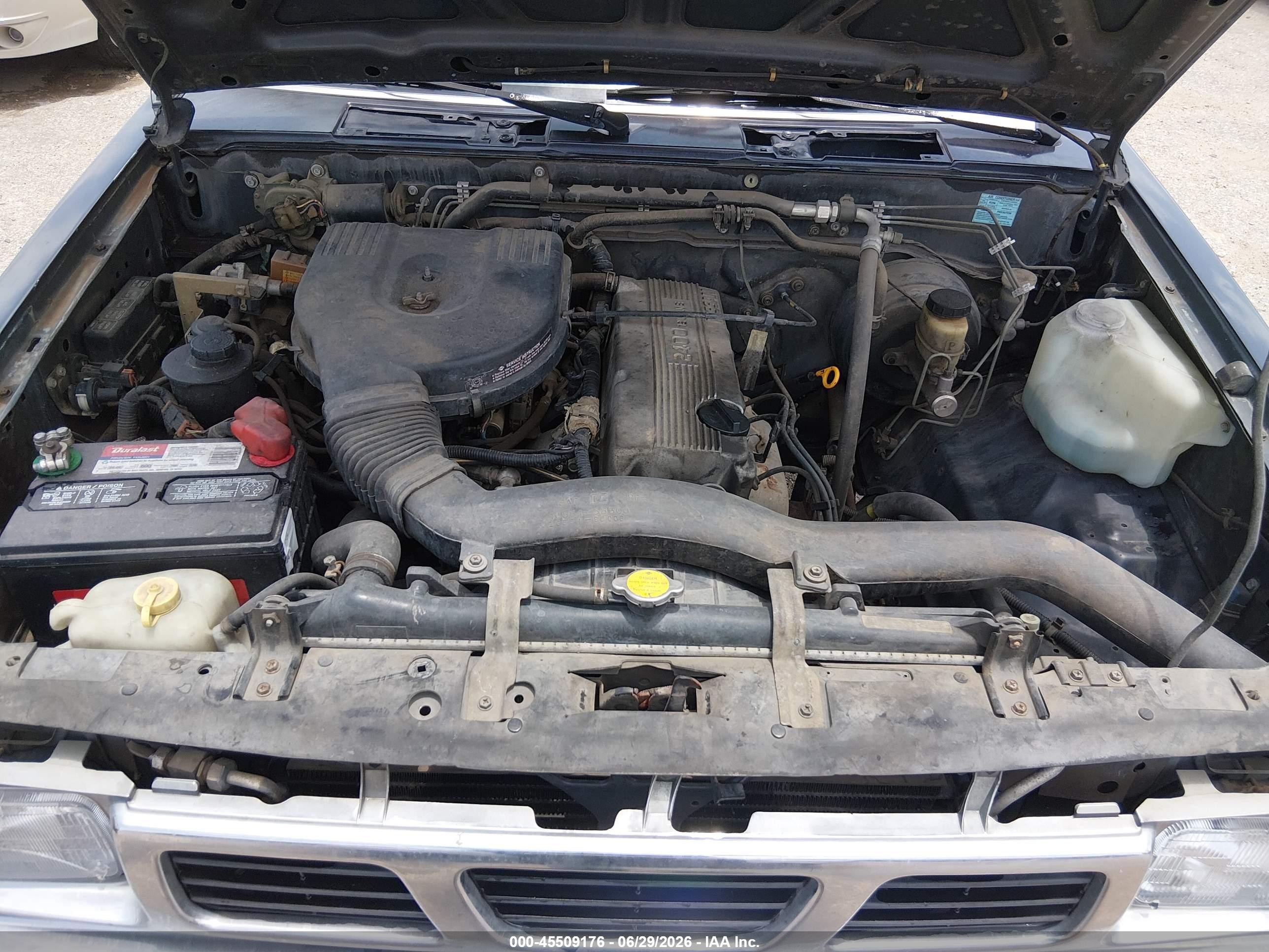 1996 Nissan Truck Xe Black vin: 1N6SD11S4TC320456