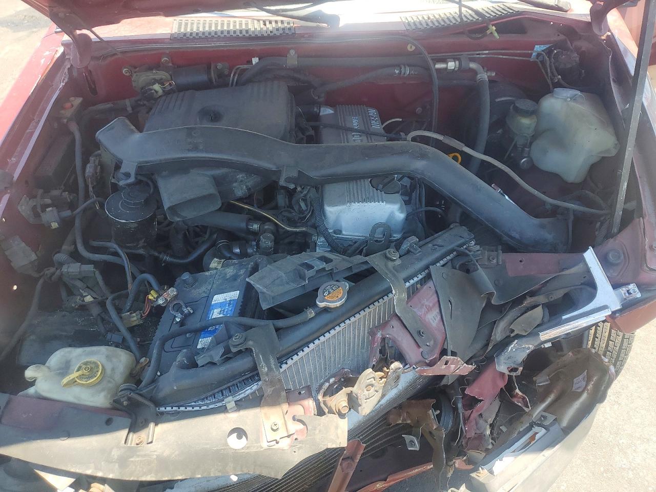 1996 Nissan Truck Base Red vin: 1N6SD11S4TC389860