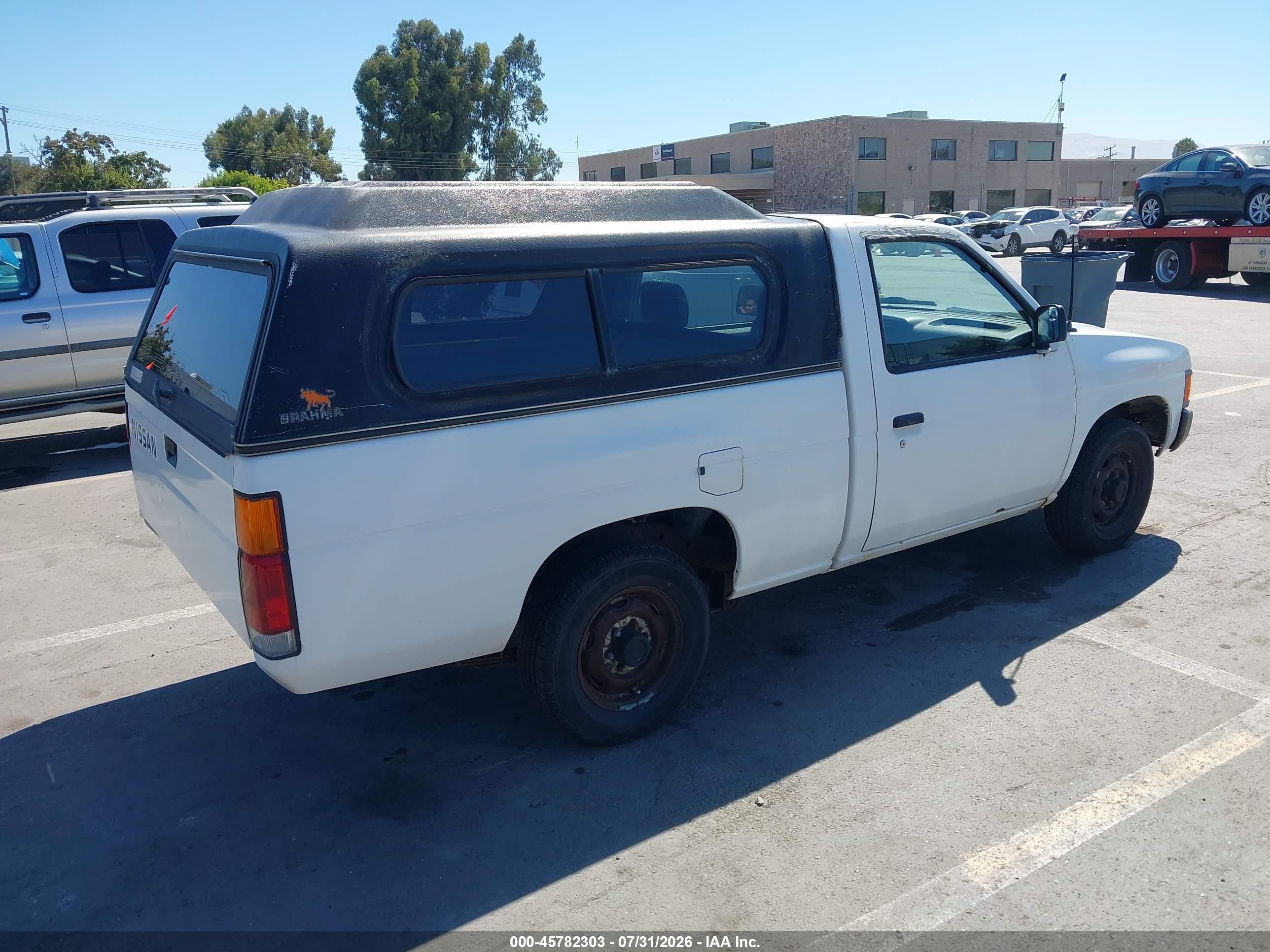 1997 Nissan 4x2 Truck Xe White vin: 1N6SD11S4VC368610