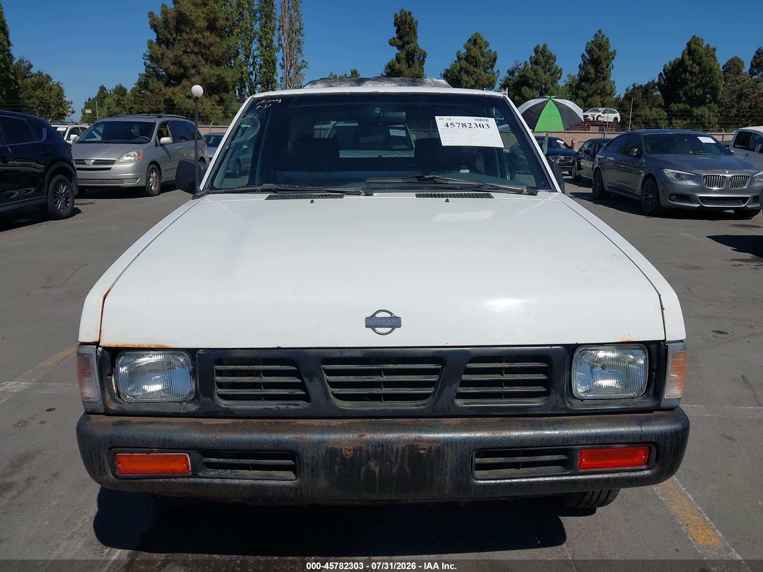 1997 Nissan 4x2 Truck Xe White vin: 1N6SD11S4VC368610
