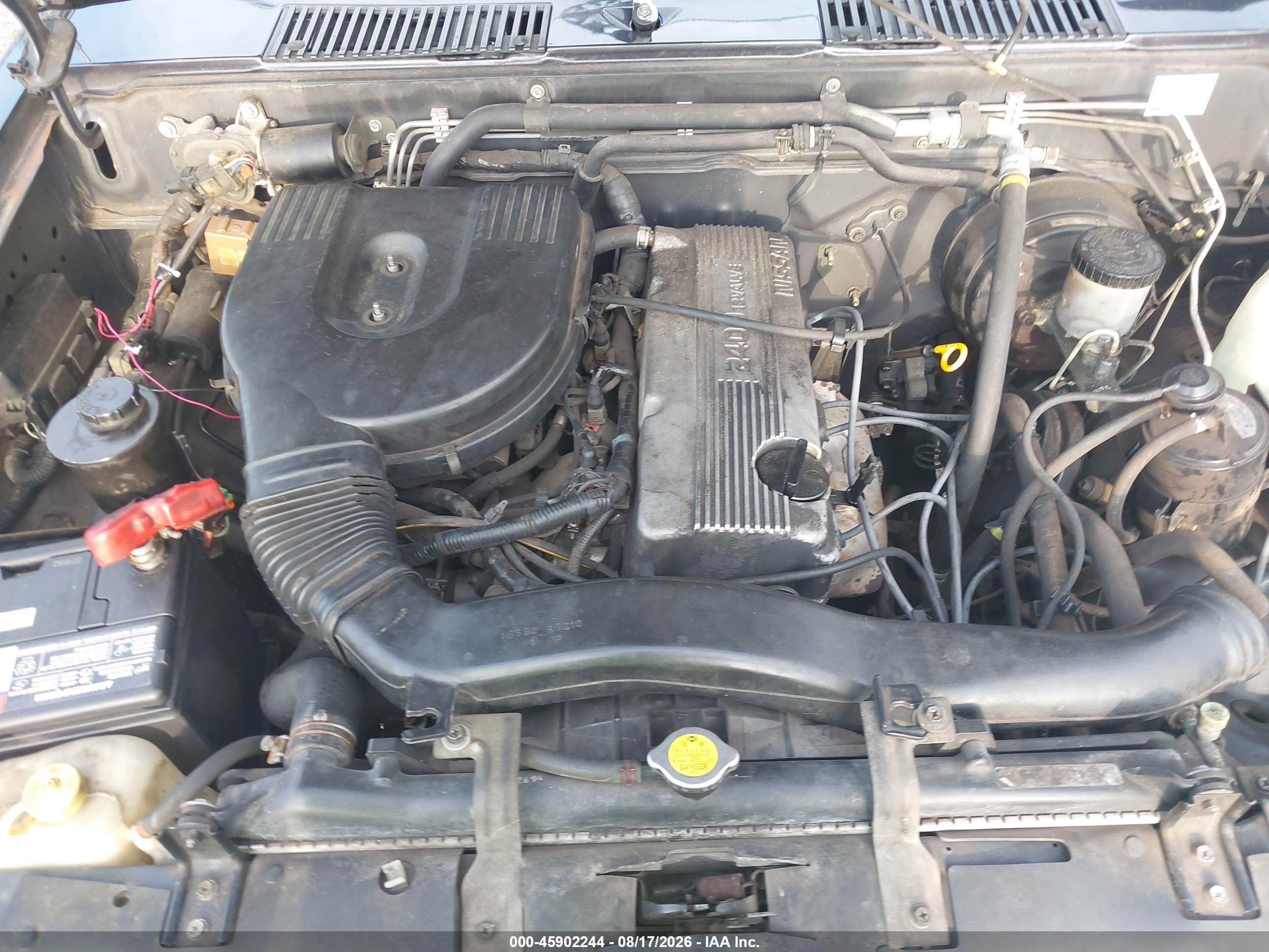 1995 Nissan Truck E/xe Black vin: 1N6SD11S5SC313286