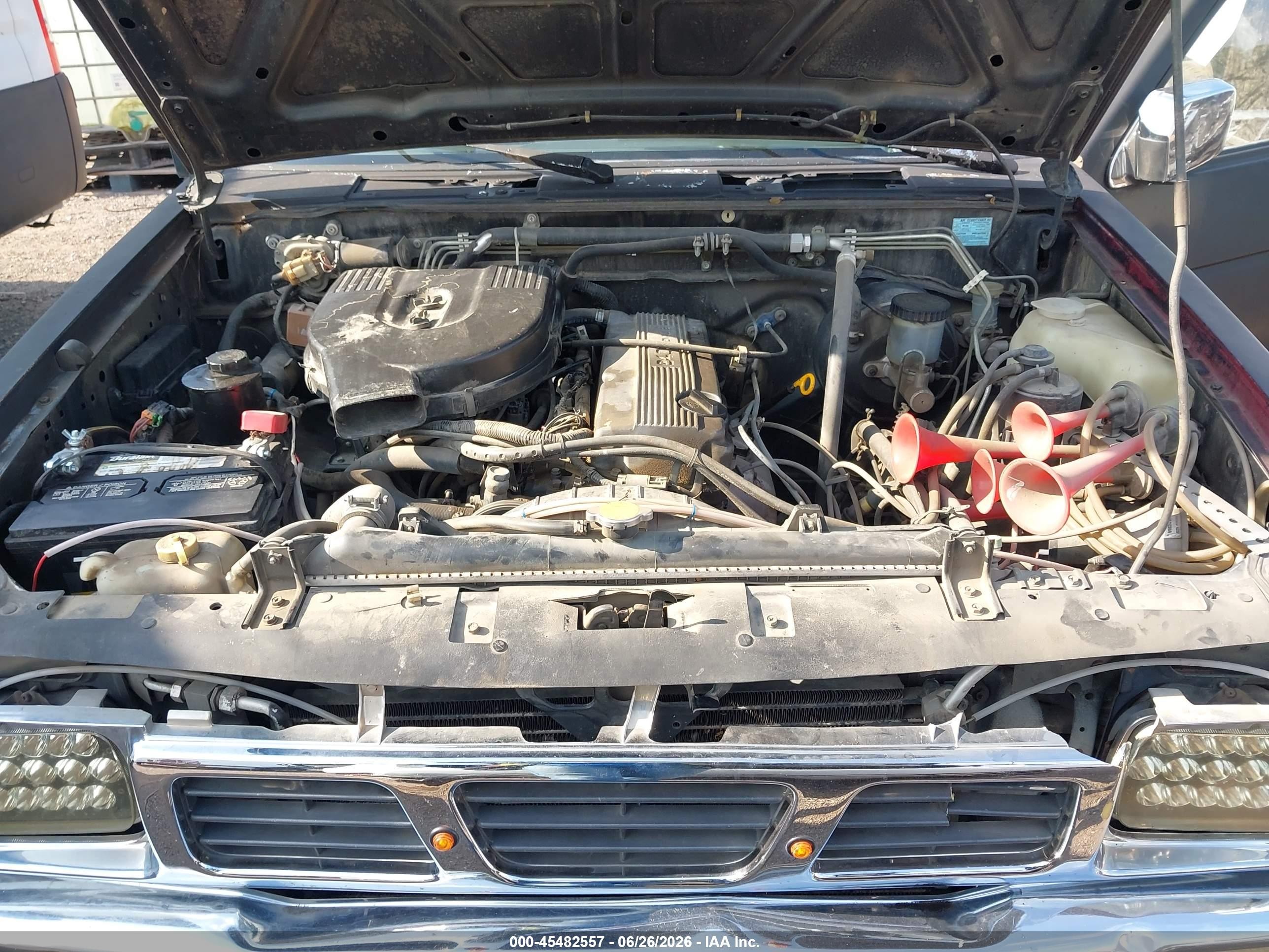1995 Nissan Truck E/xe Черный vin: 1N6SD11S5SC422878