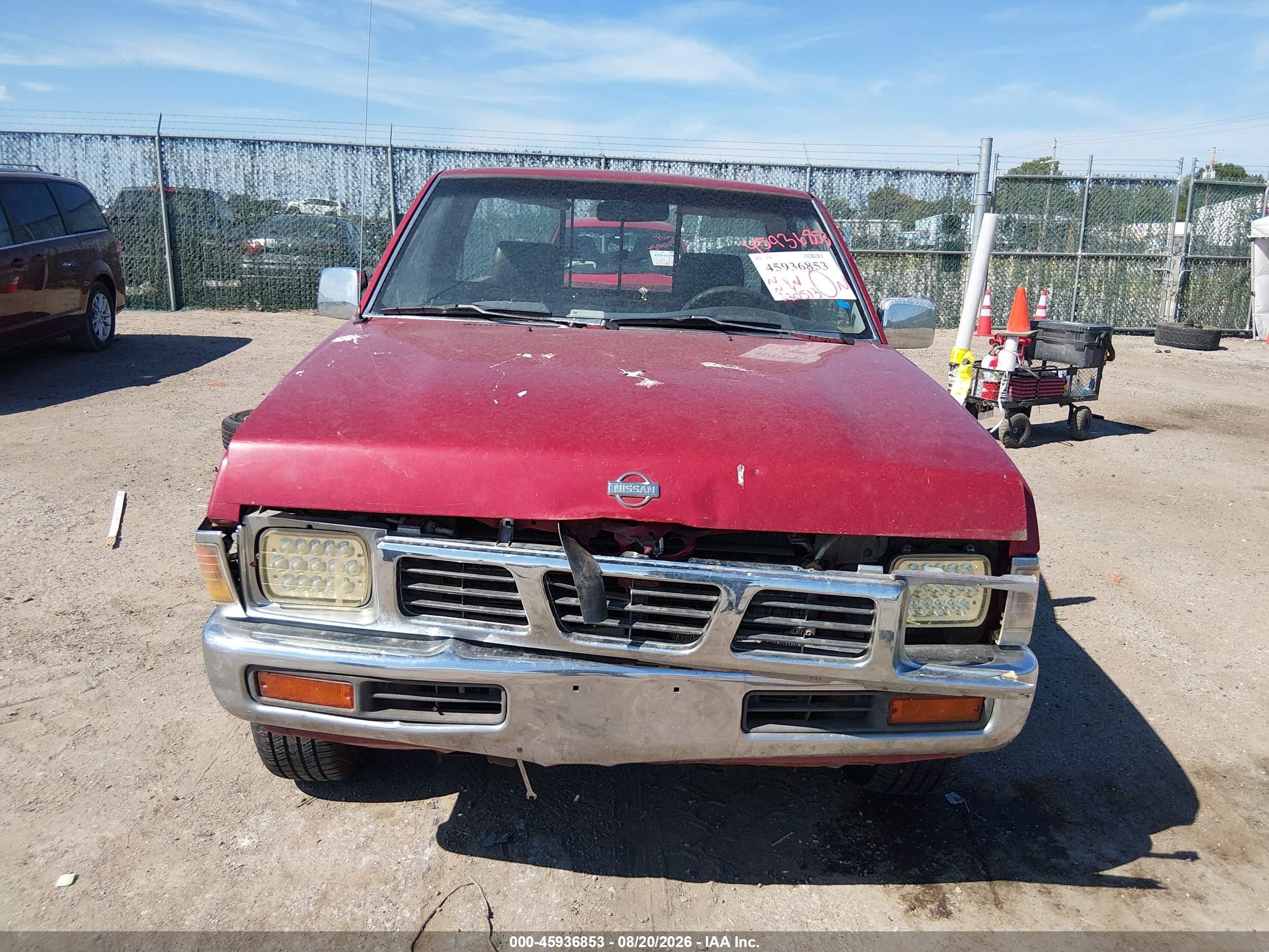 1997 Nissan 4x2 Truck Xe Red vin: 1N6SD11S5VC400772