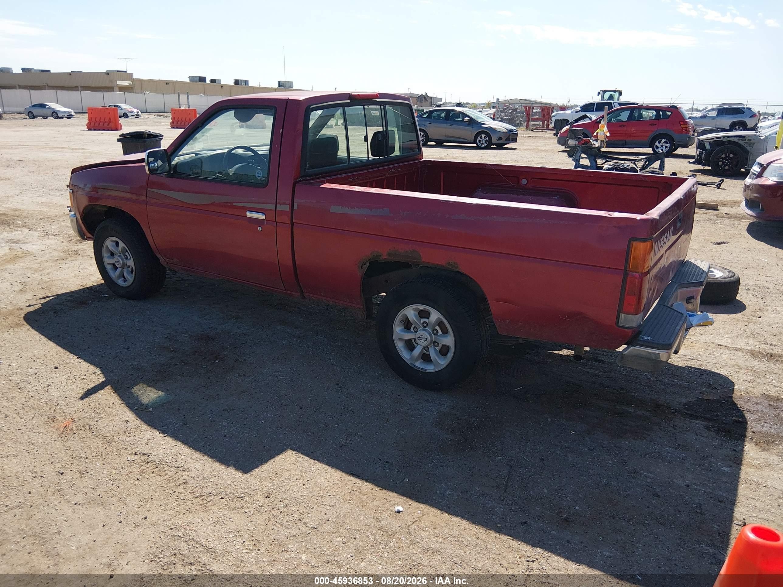 1997 Nissan 4x2 Truck Xe Red vin: 1N6SD11S5VC400772