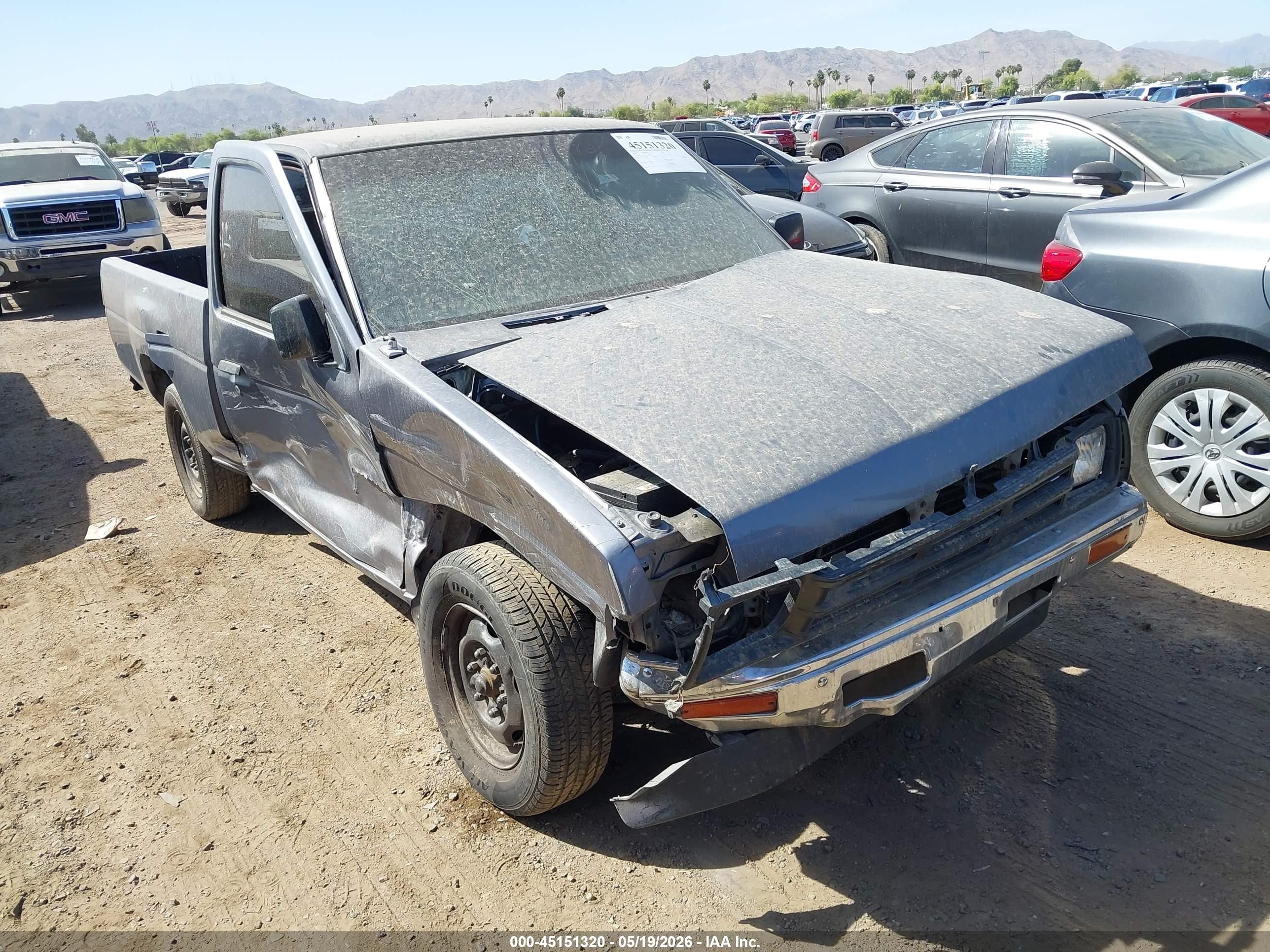 1990 Nissan D21 Short Bed Темно-бордовый vin: 1N6SD11S6LC323309