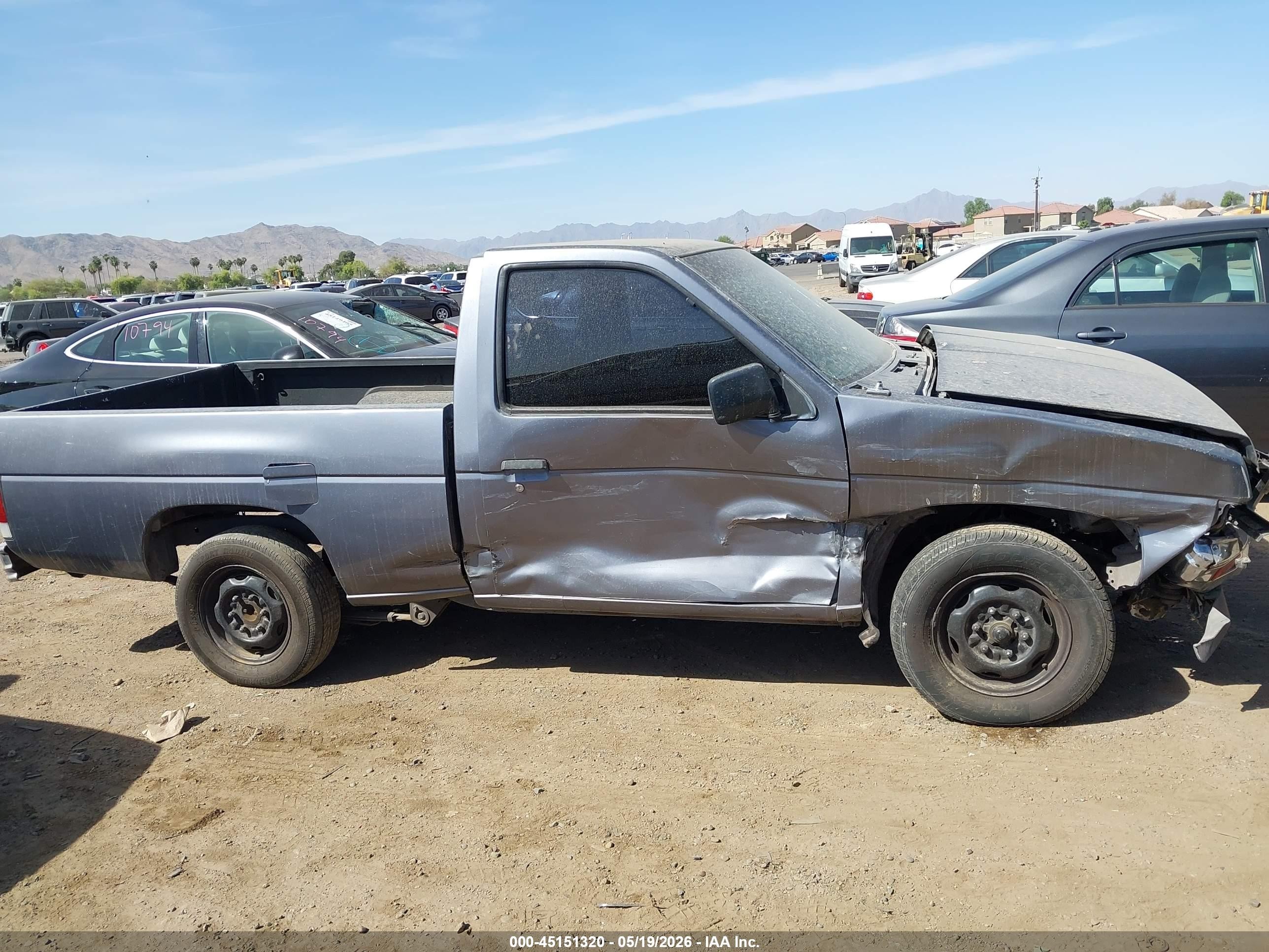 1990 Nissan D21 Short Bed Темно-бордовый vin: 1N6SD11S6LC323309